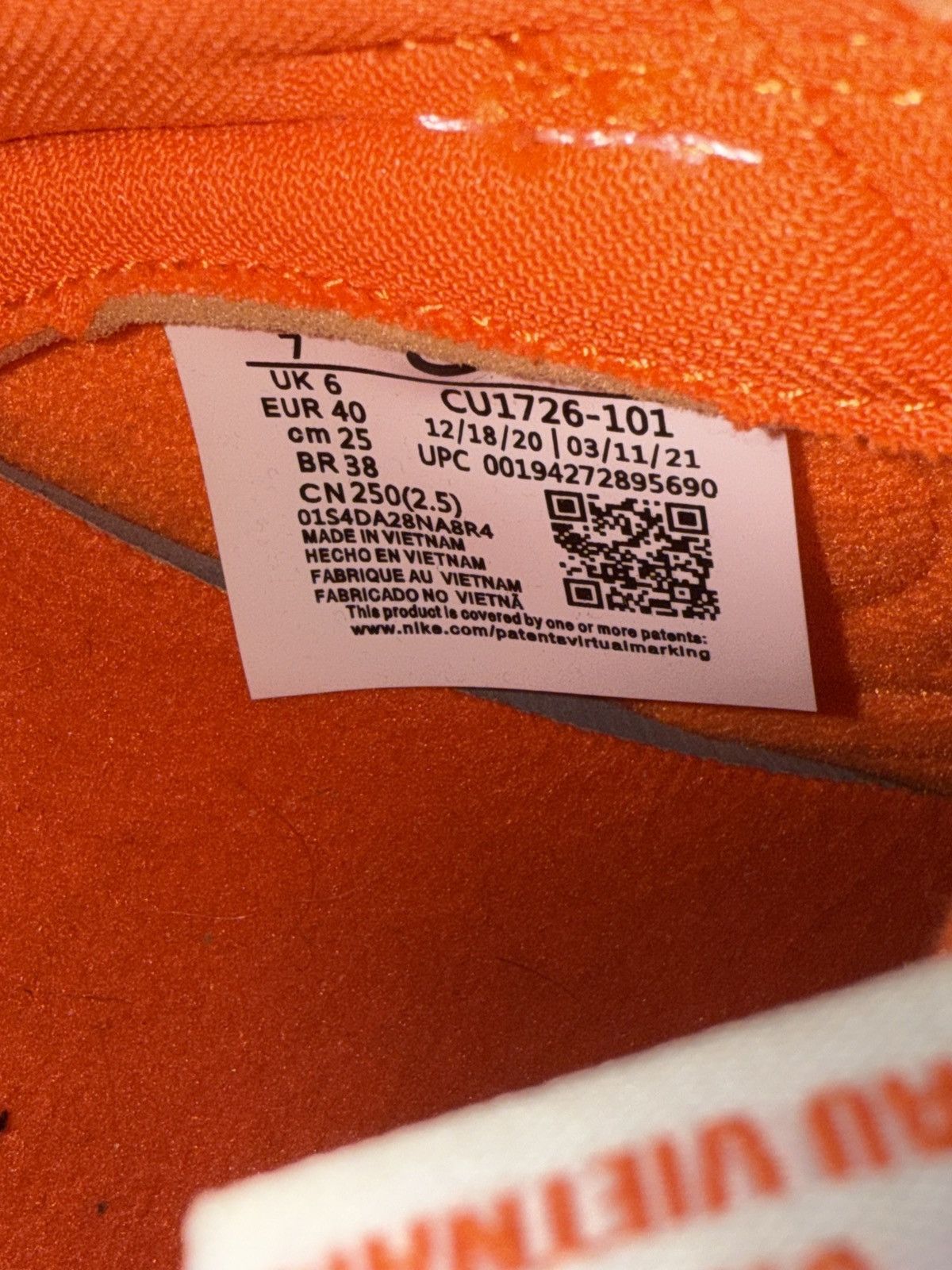 Nike Nike Dunk Low SP Syracuse Size US 7 / EU 40 - 6 Thumbnail