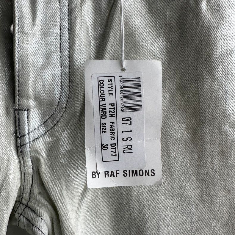 Raf Simons Raf simons 07ss brushed rubber jeans Size US 30 / EU 46 - 4 Thumbnail