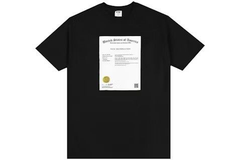 Fuck The Population FTP Trademark Tee Size US XL / EU 56 / 4 - 1 Thumbnail