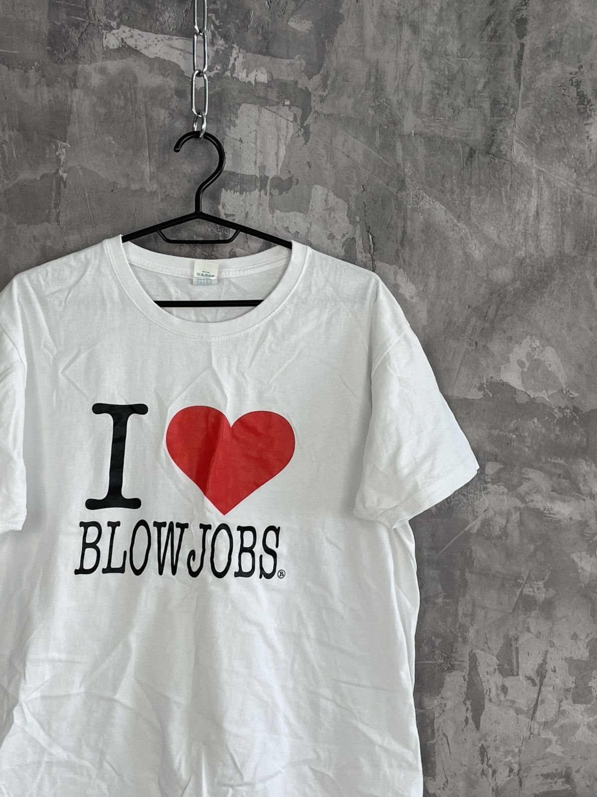 Band Tees ❤️ Vintage 2000s “I Love” Humor Art T Shirt Size US L / EU 52-54 / 3 - 4 Thumbnail