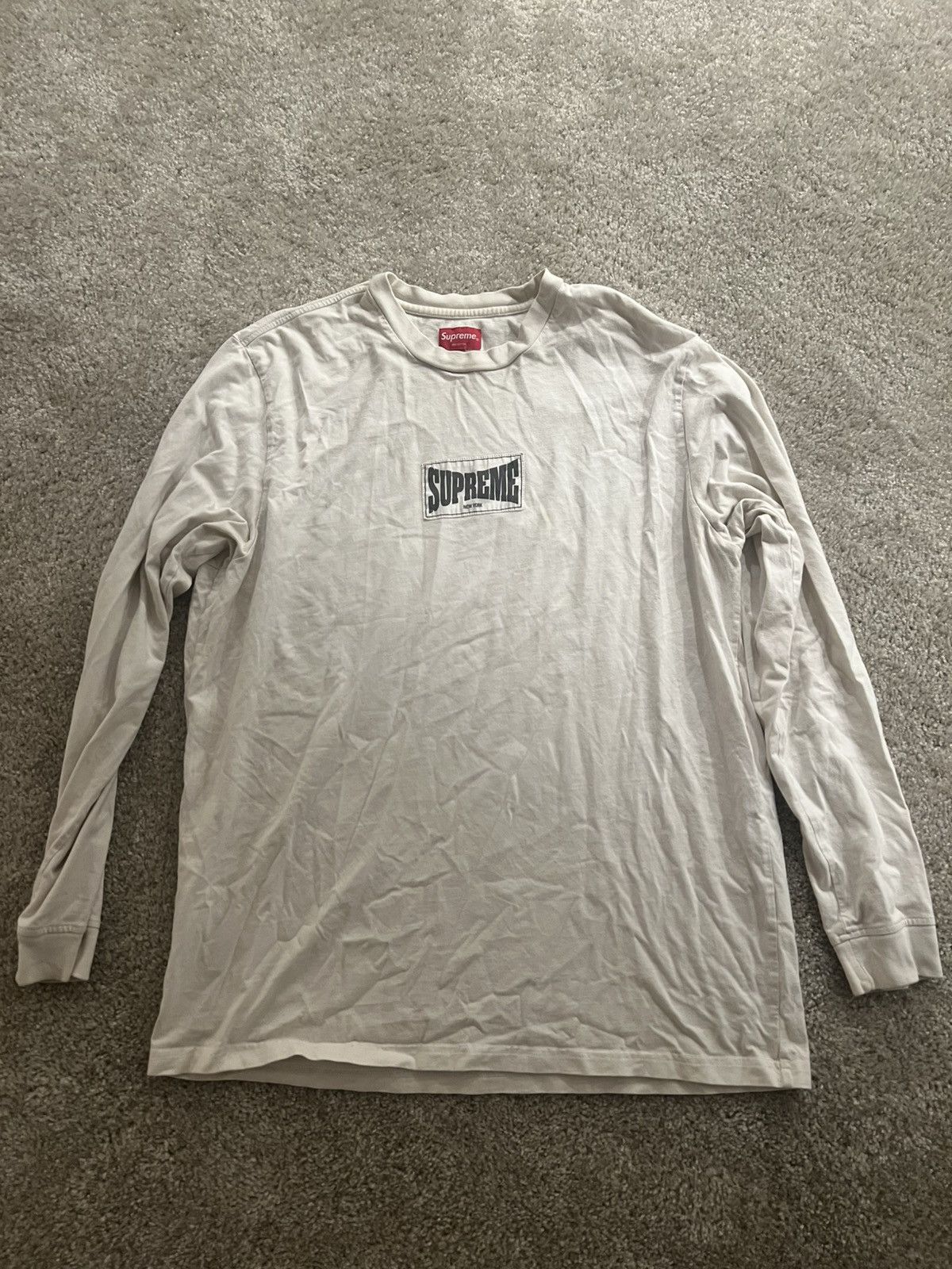 Supreme FW20 Supreme Woven Label Size US L / EU 52-54 / 3 - 1 Thumbnail