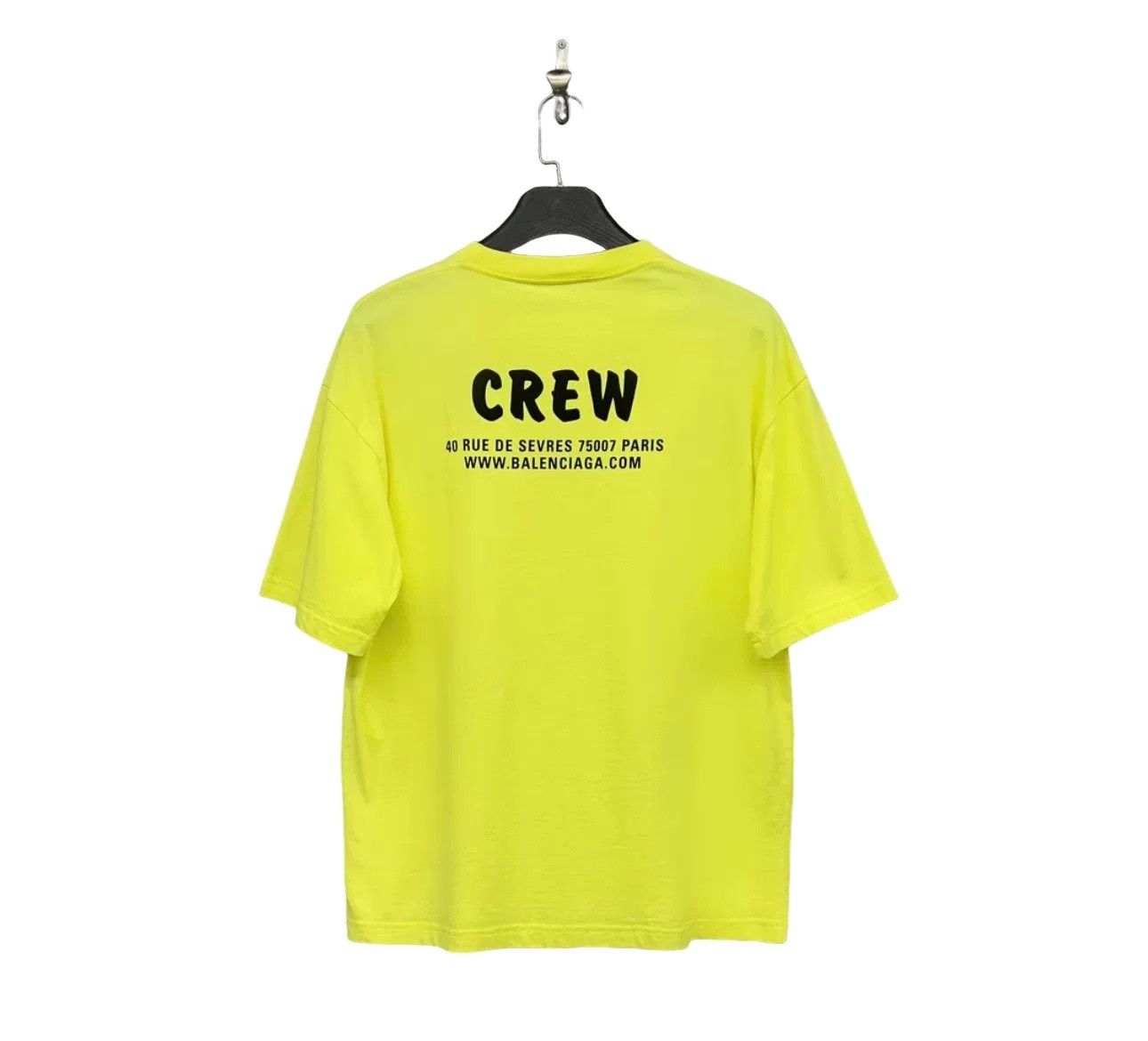 Balenciaga Balenciaga Crew Logo T-Shirt Size M Size US M / EU 48-50 / 2 - 1 Thumbnail