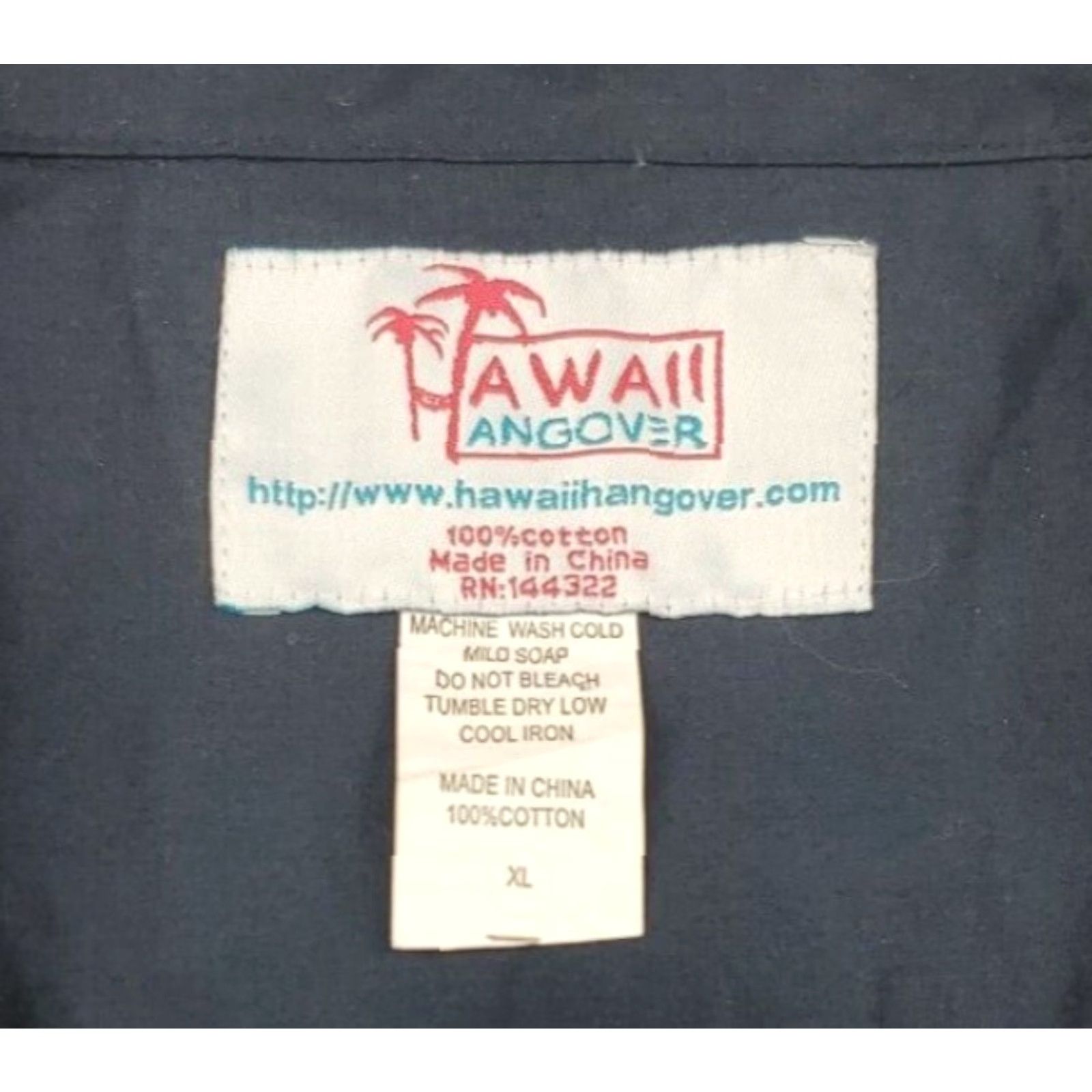 Vintage VINTAGE Hawaii Hangover Hawaiian Shirt Mens XL Beach Short Sleeve Button Up Casual Camp Size US XL / EU 56 / 4 - 5 Thumbnail