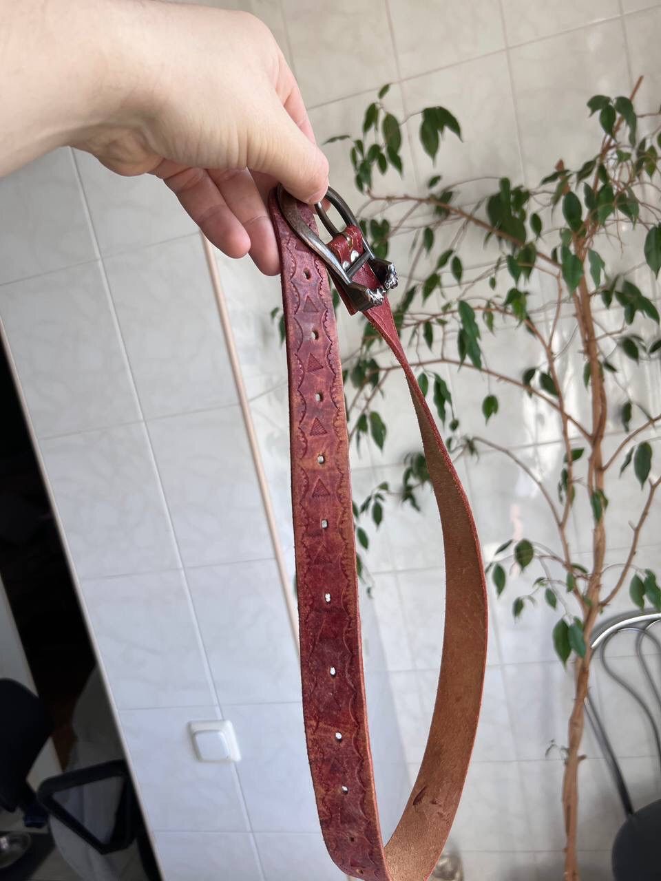 Japanese Brand × Vintage 90's Vintage Y2k Western-Country Wild Rodeo Horse Belt Size ONE SIZE - 8 Thumbnail