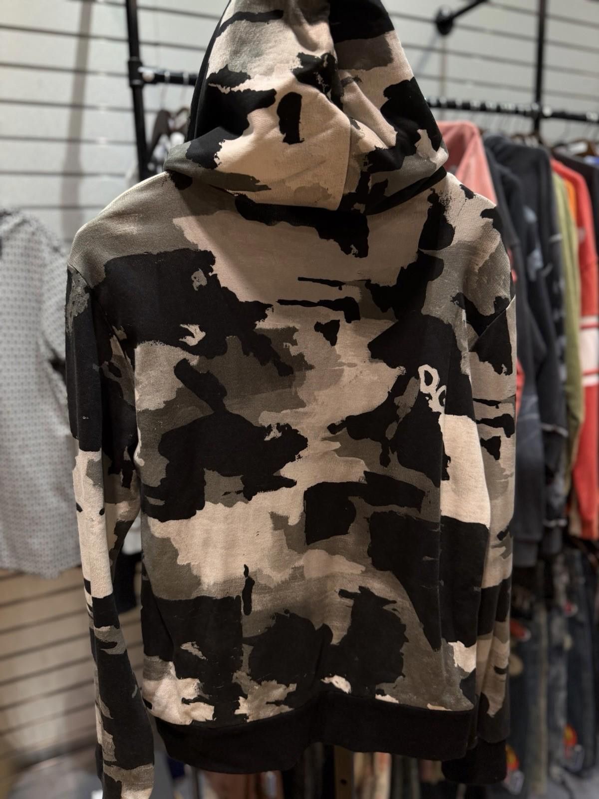 Dolce & Gabbana Dolce & Gabbana Men’s Black White Camouflage Hoodie – (48) Size US M / EU 48-50 / 2 - 4 Thumbnail