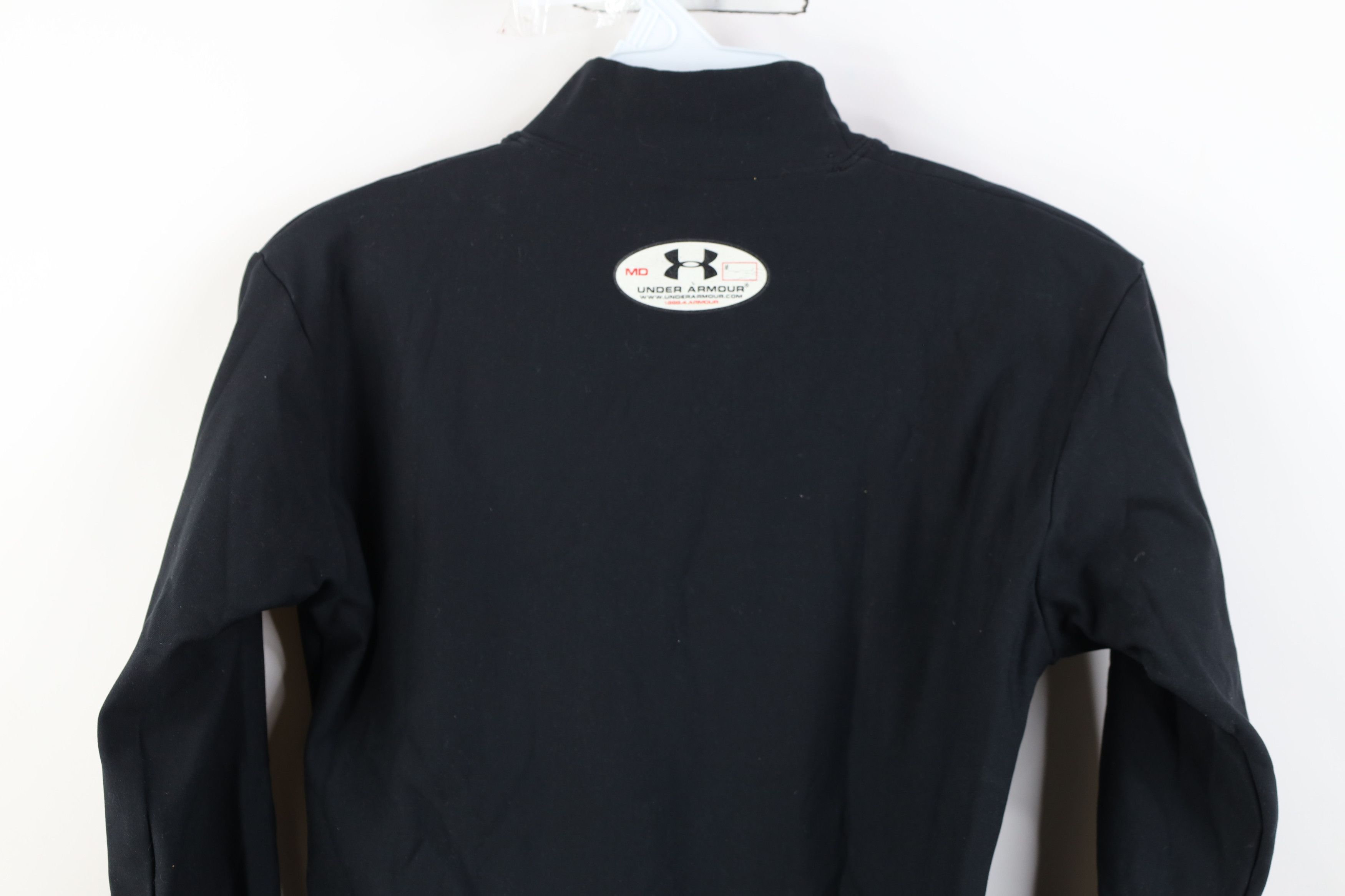 Under Armour Vintage Under Armour Compression Mock Neck T-Shirt Black USA Size US M / EU 48-50 / 2 - 12 Thumbnail