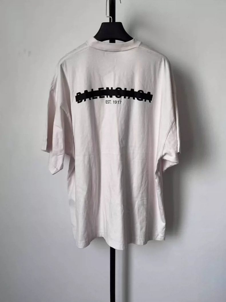 Balenciaga Balenciaga Solid monogrammed Logo printed slouchy crewneck Size S / US 4 / IT 40 - 2 Thumbnail