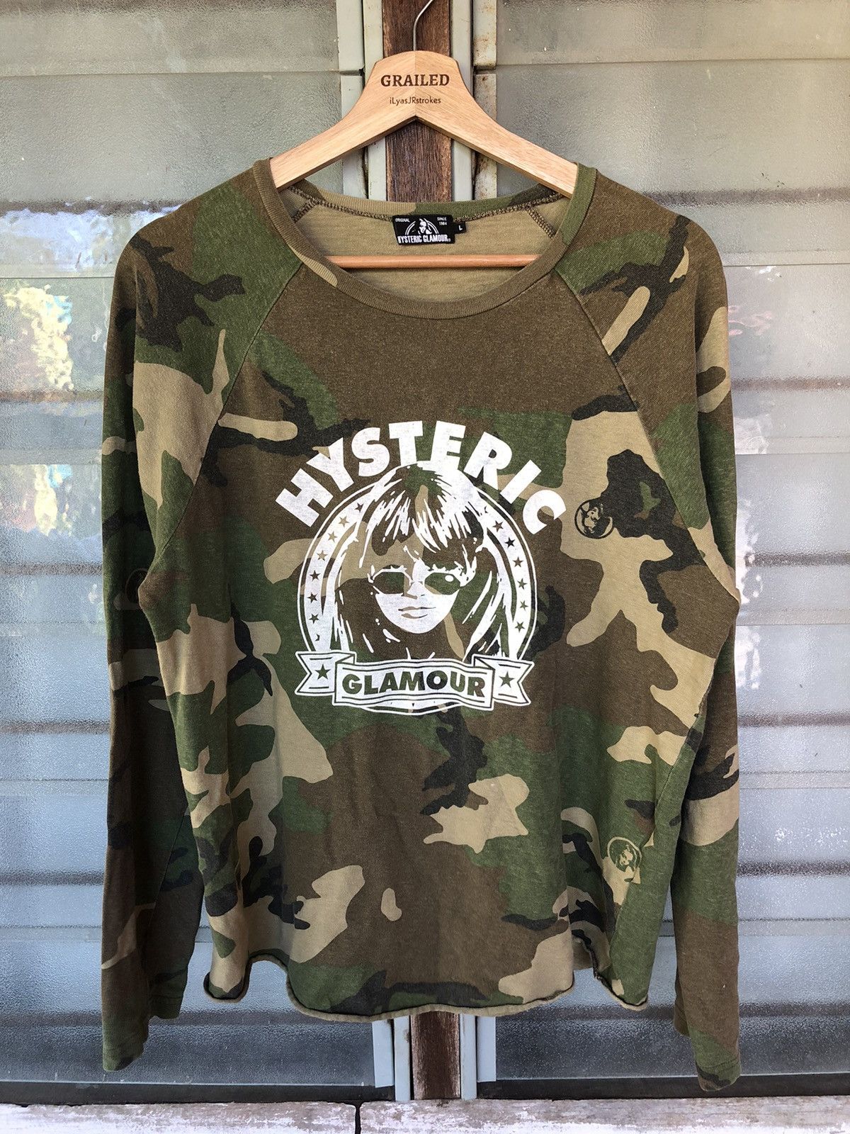 Hysteric Glamour Rare Hysteric Glamour Army Camouflage Shirt Tee Size US L / EU 52-54 / 3 - 2 Thumbnail