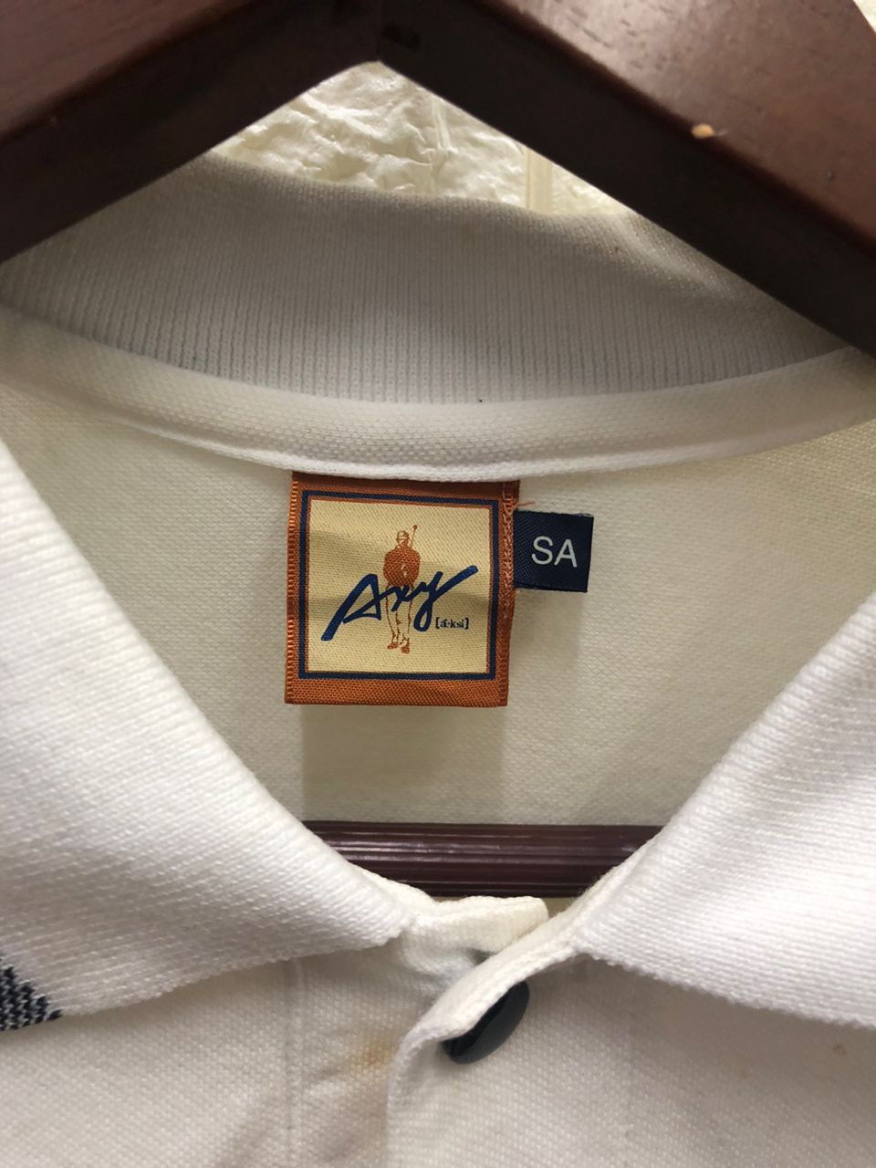 Vintage vintage Japanese Brand Axy Mizuno polo golf made in japan Size US L / EU 52-54 / 3 - 3 Thumbnail
