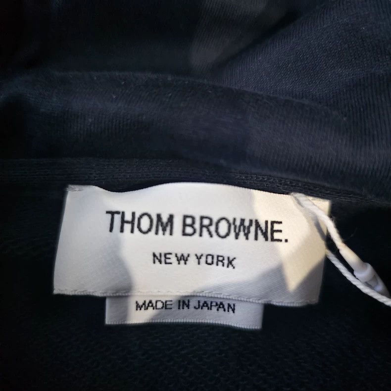Thom Browne Thom Browne Classic blue hoodie Size US S / EU 44-46 / 1 - 3 Thumbnail