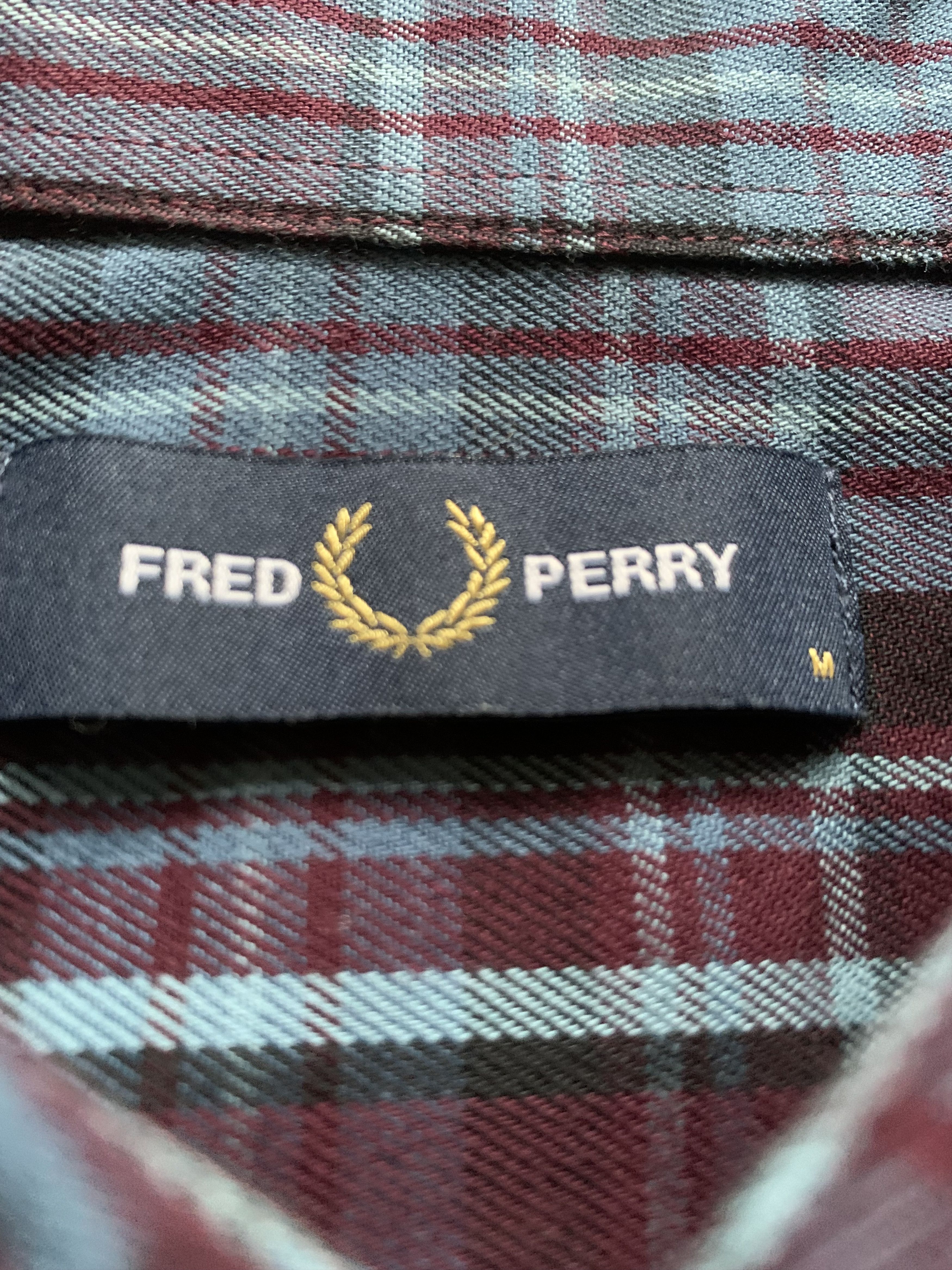Fred Perry Fred Perry Cotton Winter Tartan Long Sleeve Shirt Size US M / EU 48-50 / 2 - 5 Thumbnail