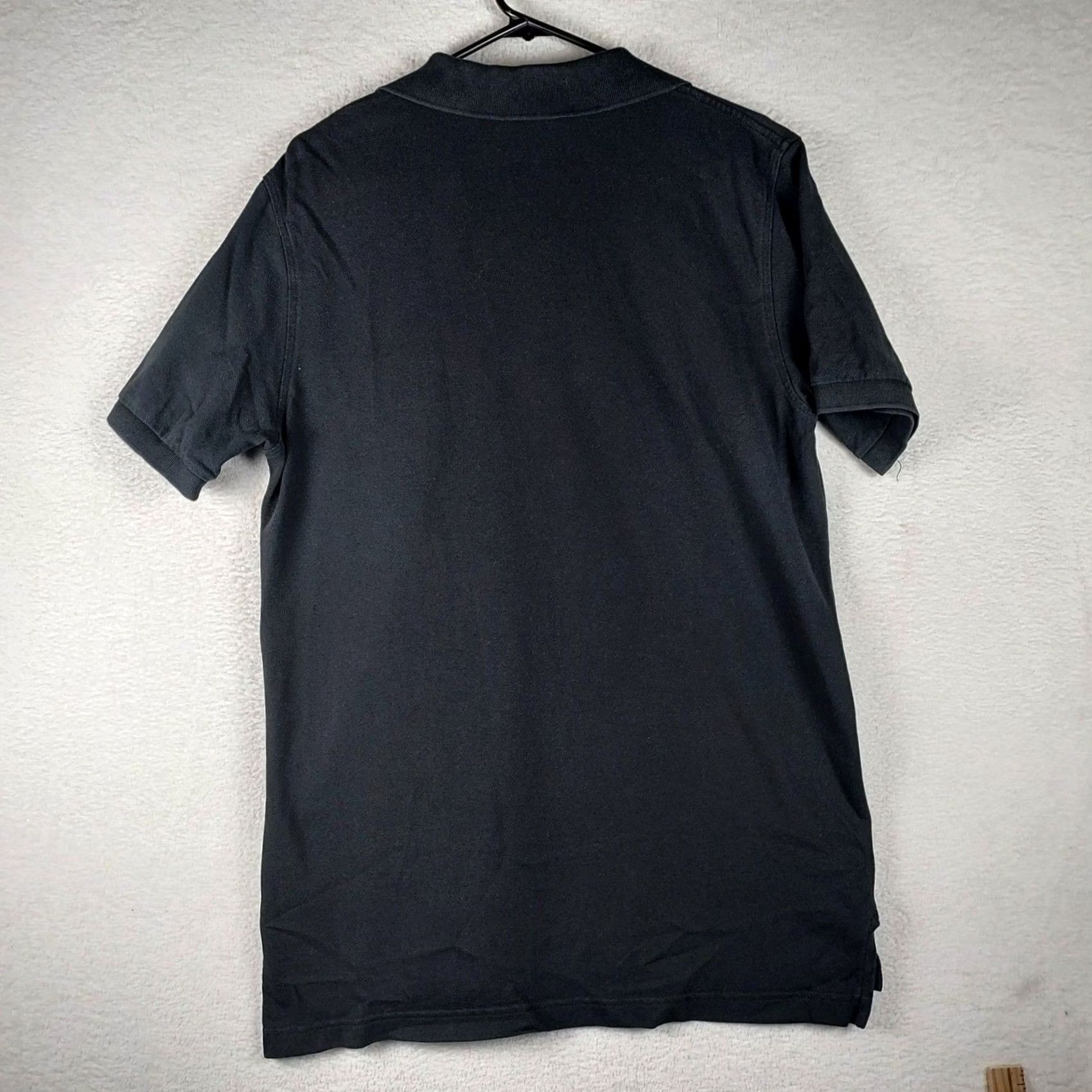 Brooks Brothers Brooks Brothers Men’s Black Performance Polo Shirt Slim Fit Short Sleeve Large Polo Casual Golf Walking 100% Cotton Regular Size Shirt Mens Size US L / EU 52-54 / 3 - 2 Thumbnail