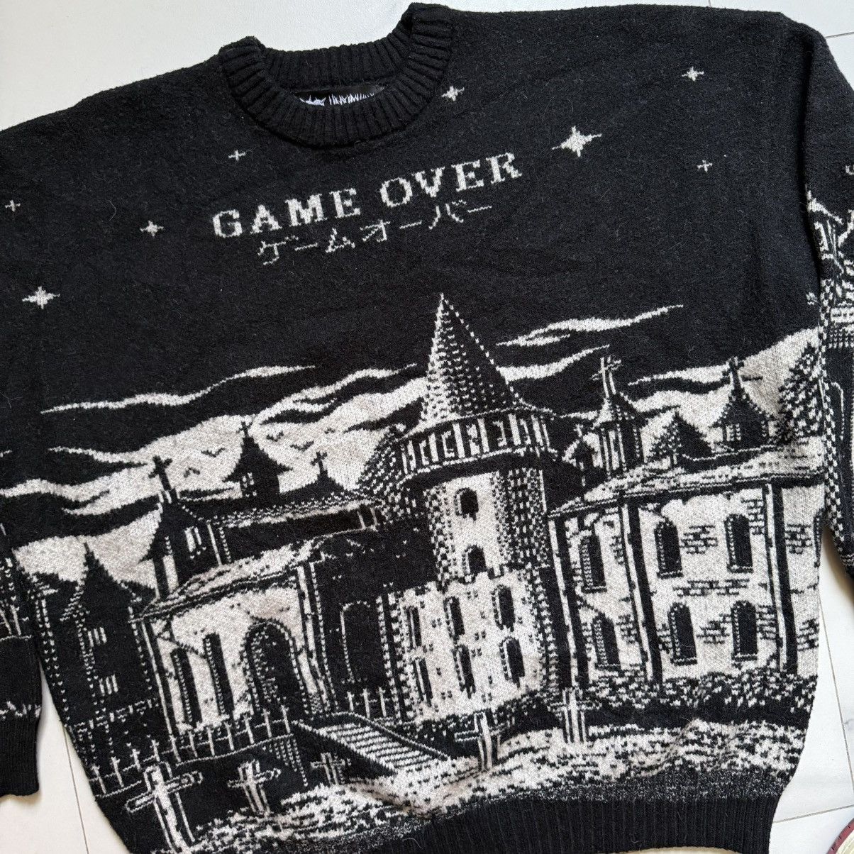 Cool Shirtz Very Ghoul Game Over Knitted Sweater Size US M / EU 48-50 / 2 - 5 Thumbnail