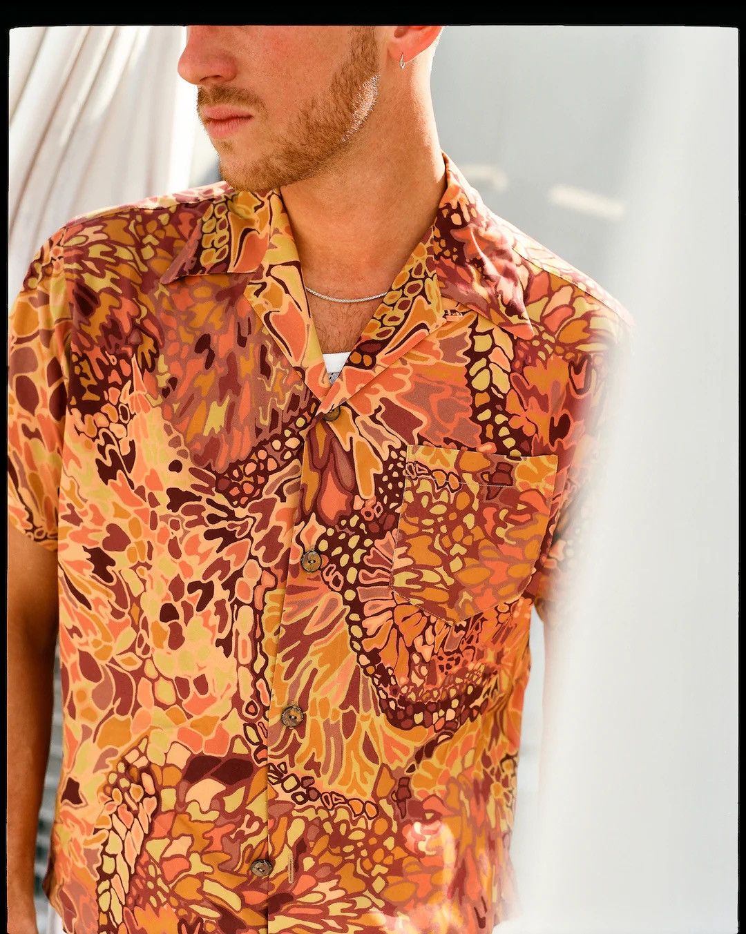 Scott Fraser Collection Scott Fraser Collection Sundown Acid Hawaiian Shirt Size US XL / EU 56 / 4 - 7 Thumbnail