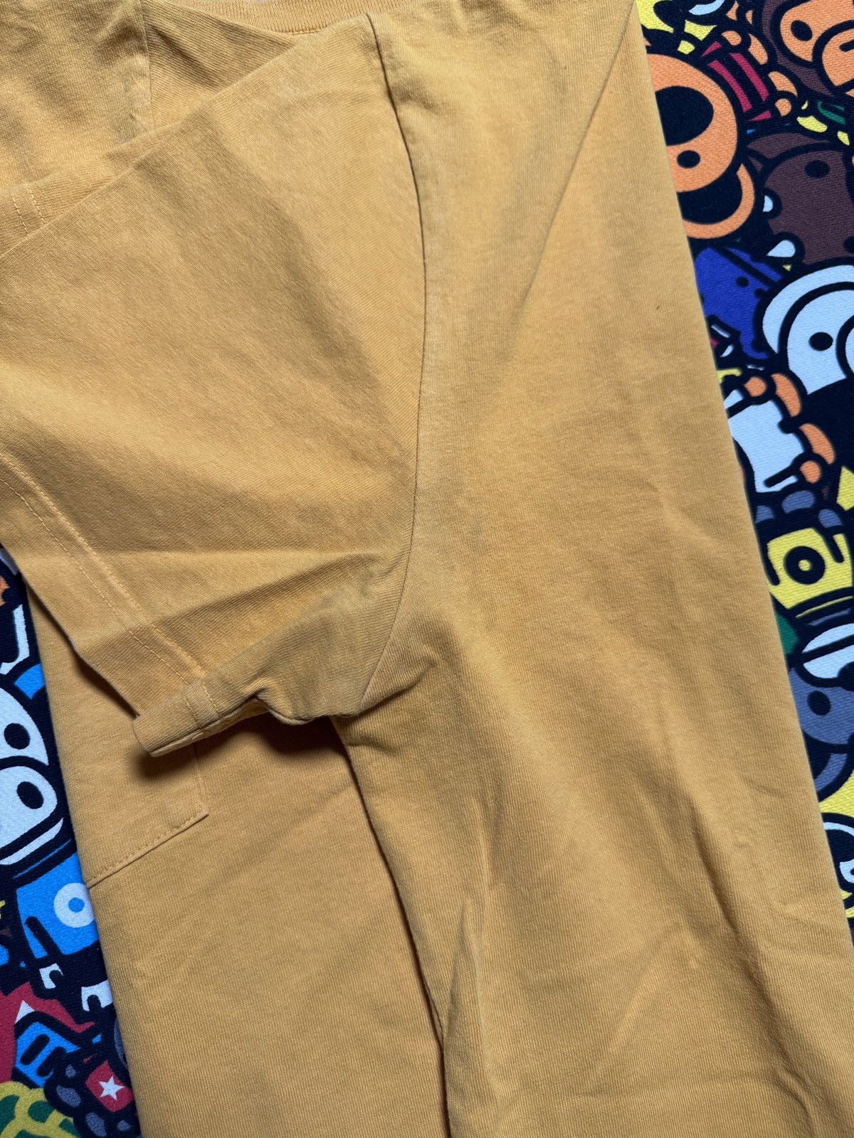 Chrome Hearts Chrome Hearts Mustard Yellow Script Logo Tee Size US L / EU 52-54 / 3 - 11 Thumbnail