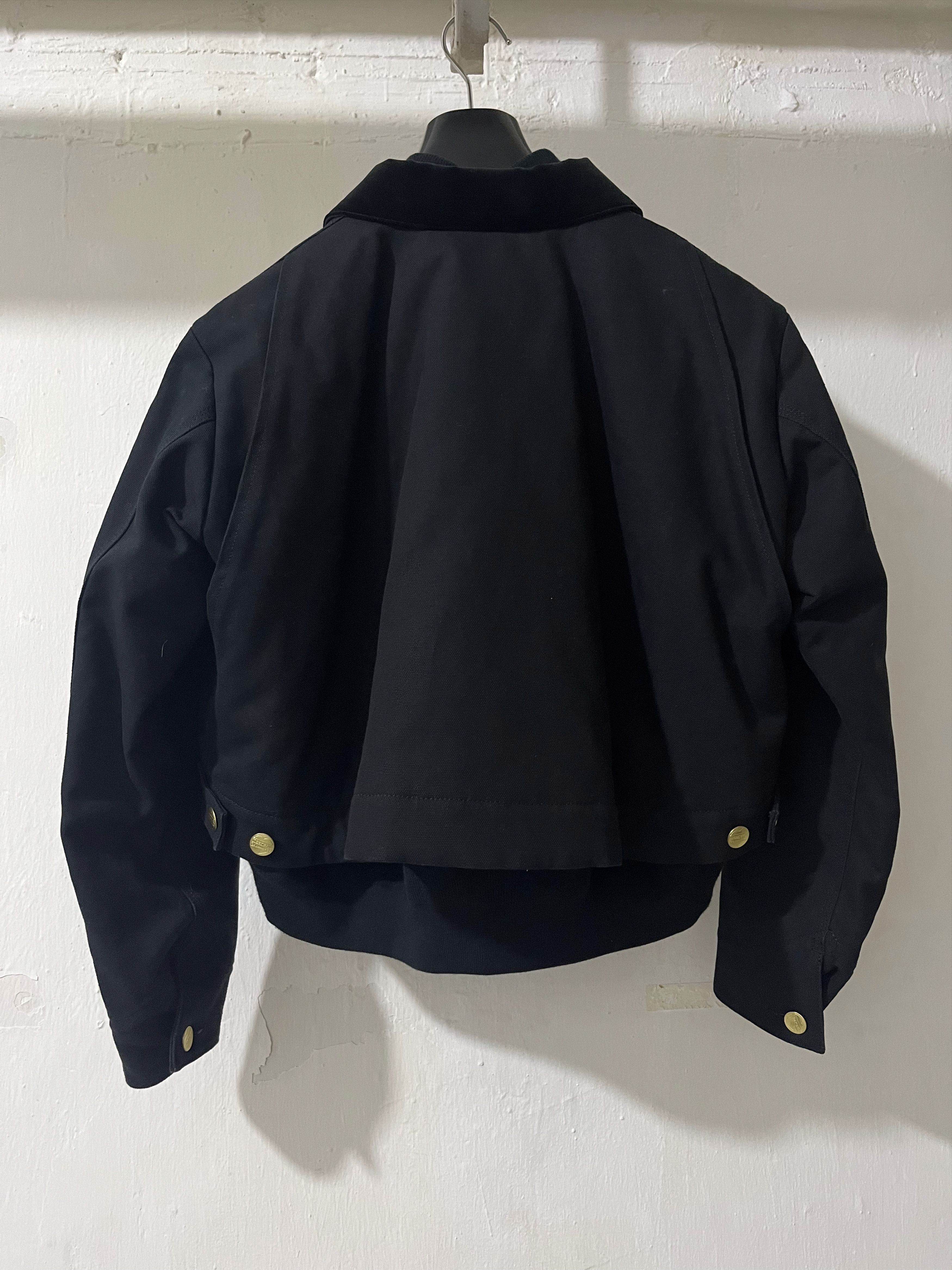 Sacai FW23 SACAI X CARHARTT WIP WOMEN'S CANVAS MA-1 DETROIT JACKET Size XS / US 0-2 / IT 36-38 - 2 Thumbnail