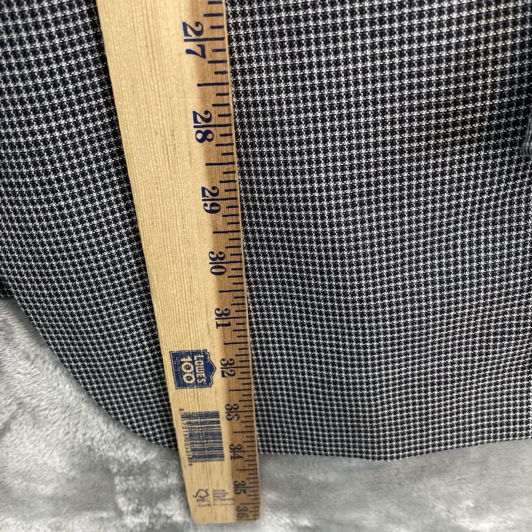 Joseph Abboud Joseph Abboud Blazer Mens 54R Sport Coat Casual Jacket Two-Button Wool Polyester Geometric Notch Lapel Regular Size 54R - 7 Thumbnail