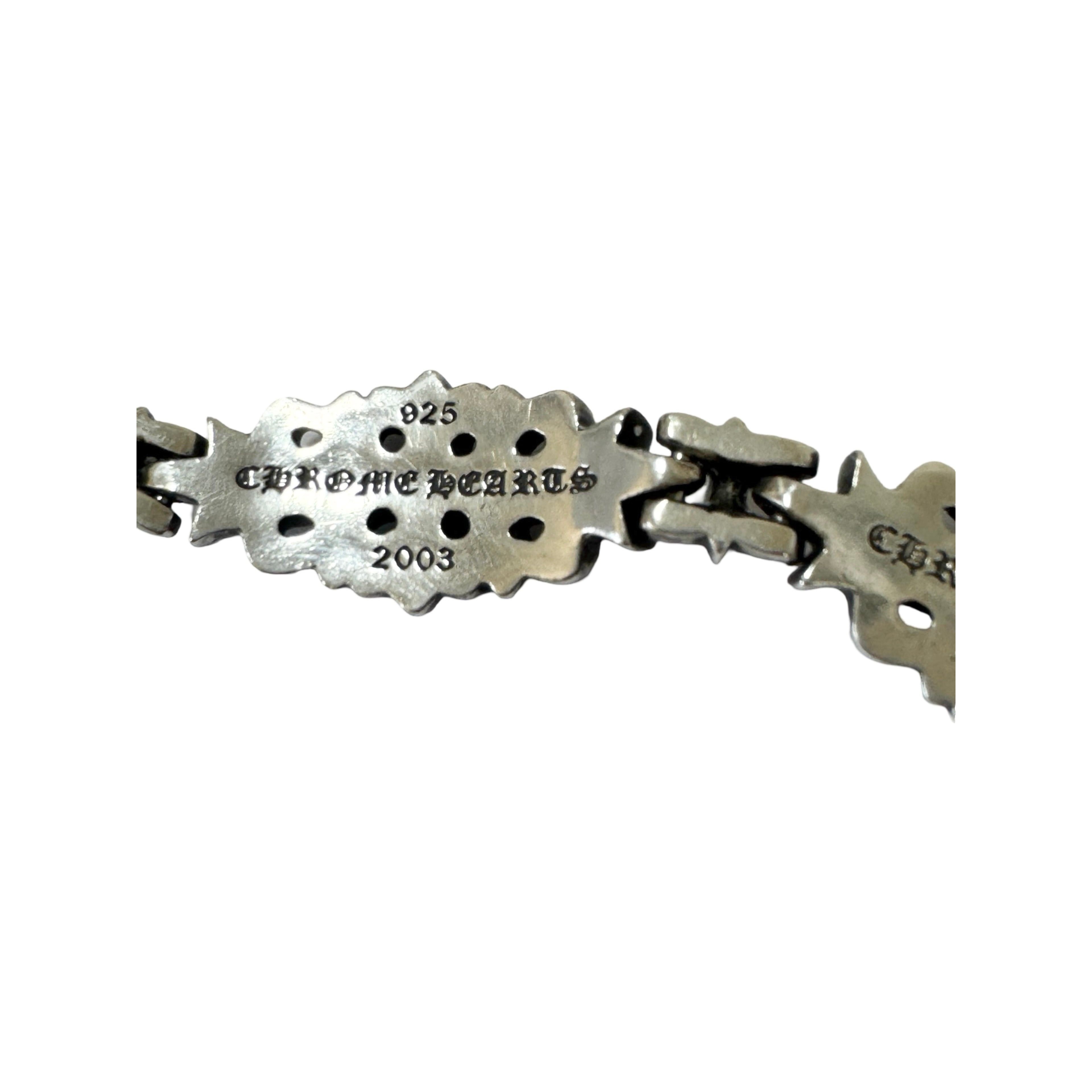 Chrome Hearts Chrome Hearts Diamond Flare Floral Cross 6 Link Size ONE SIZE - 7 Thumbnail