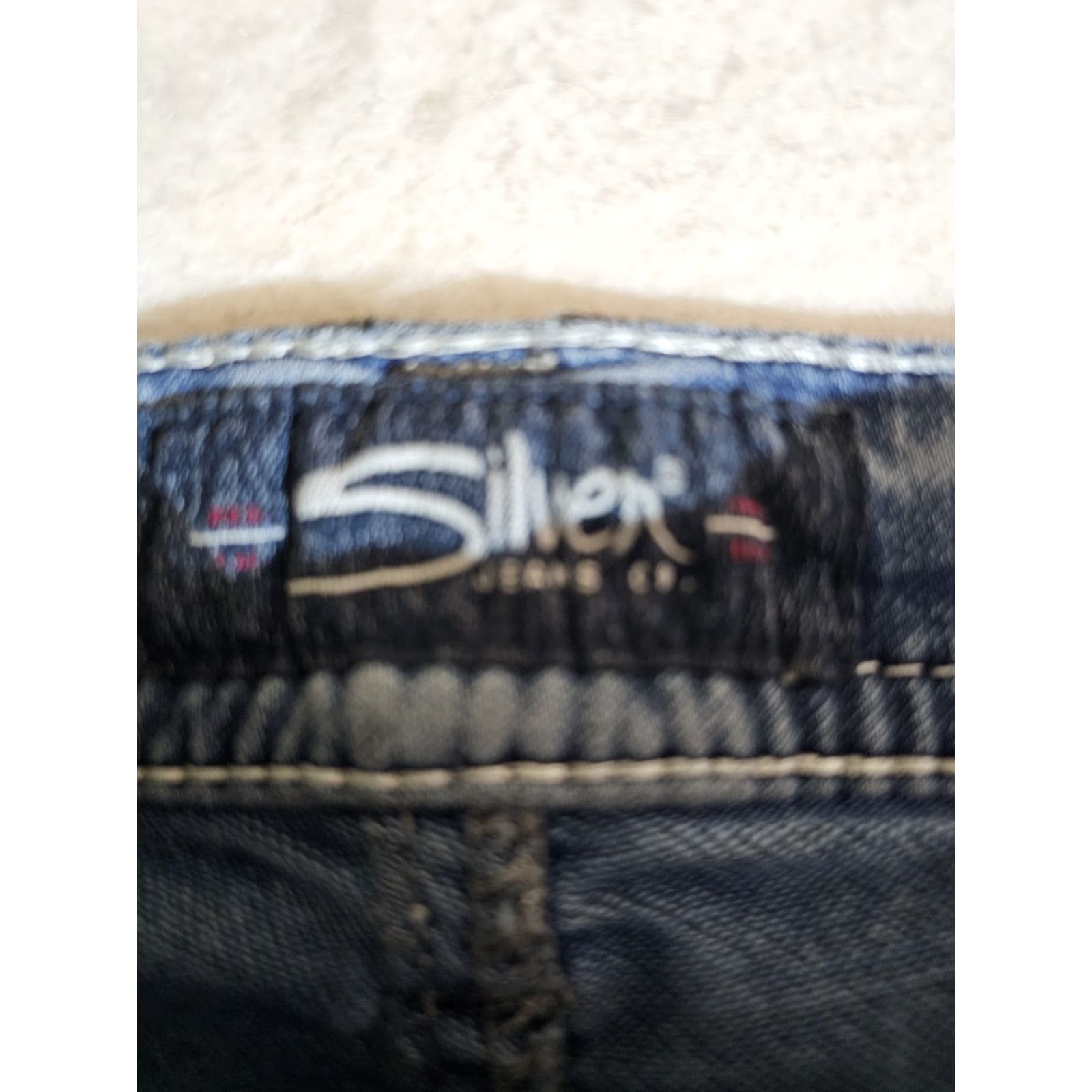 Silver Jeans Co. Silver Jeans Signature Zac Relaxed Straight Leg Jeans Mens 32x30 Light Wash Size US 32 / EU 48 - 5 Thumbnail