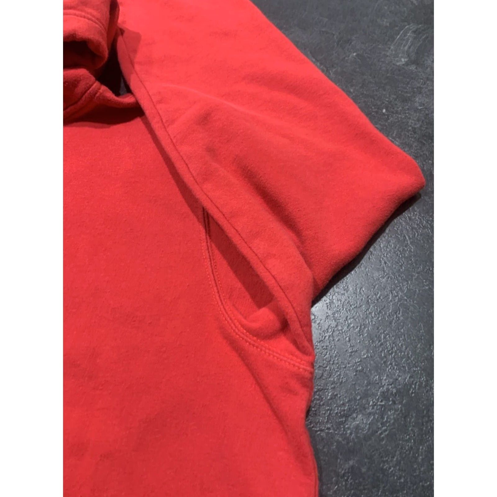 The North Face The North Face Hoodie Men Large L Red Outdoor Pullover with Spellout Logo Size US L / EU 52-54 / 3 - 3 Thumbnail