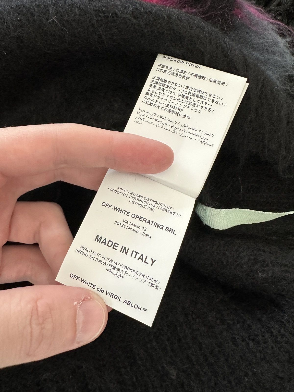 Off-White Off-White Mohair Size US M / EU 48-50 / 2 - 7 Thumbnail