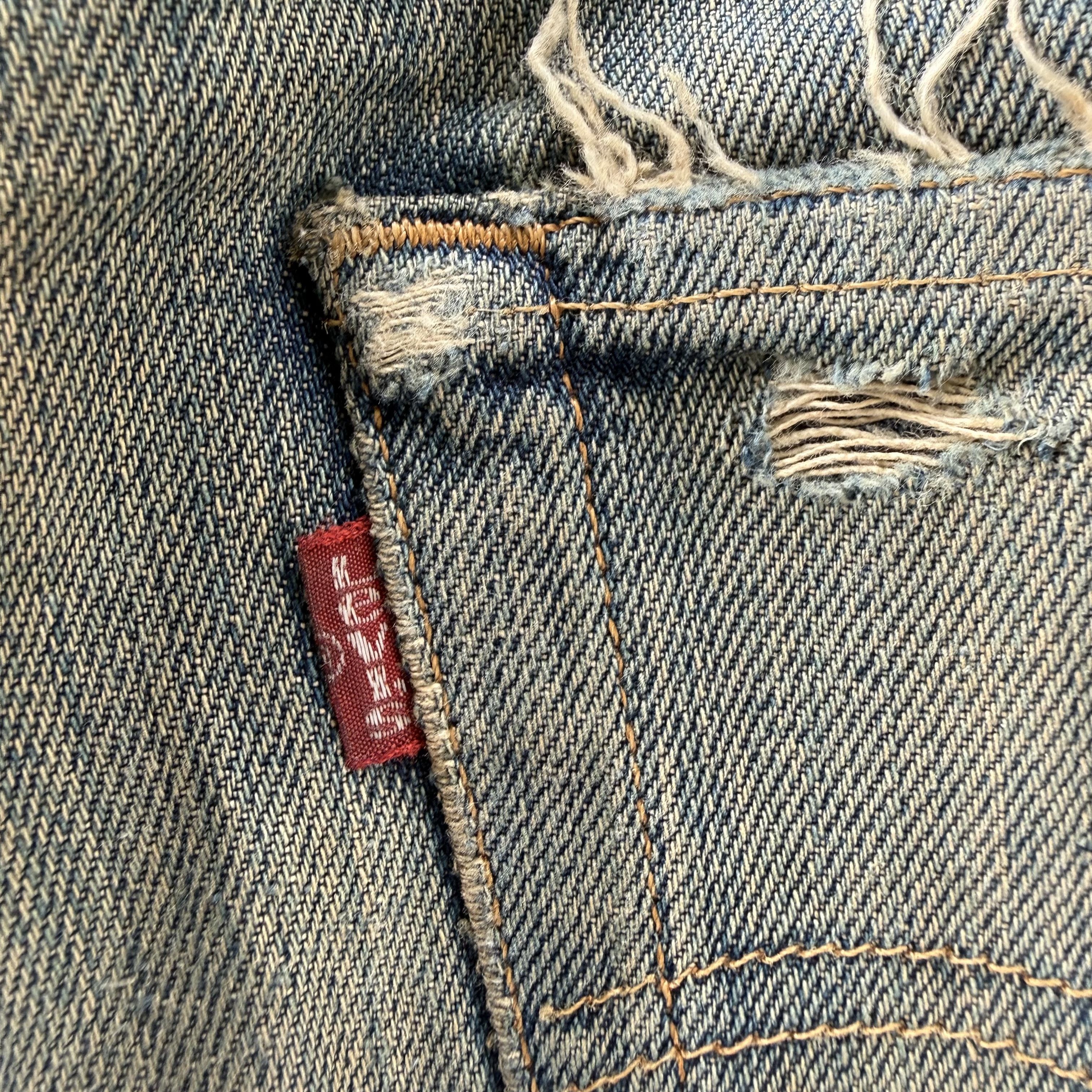 Levi's W30x29 Vintage Levi's 501 Rusty Denim Jean Size US 30 / EU 46 - 12 Thumbnail