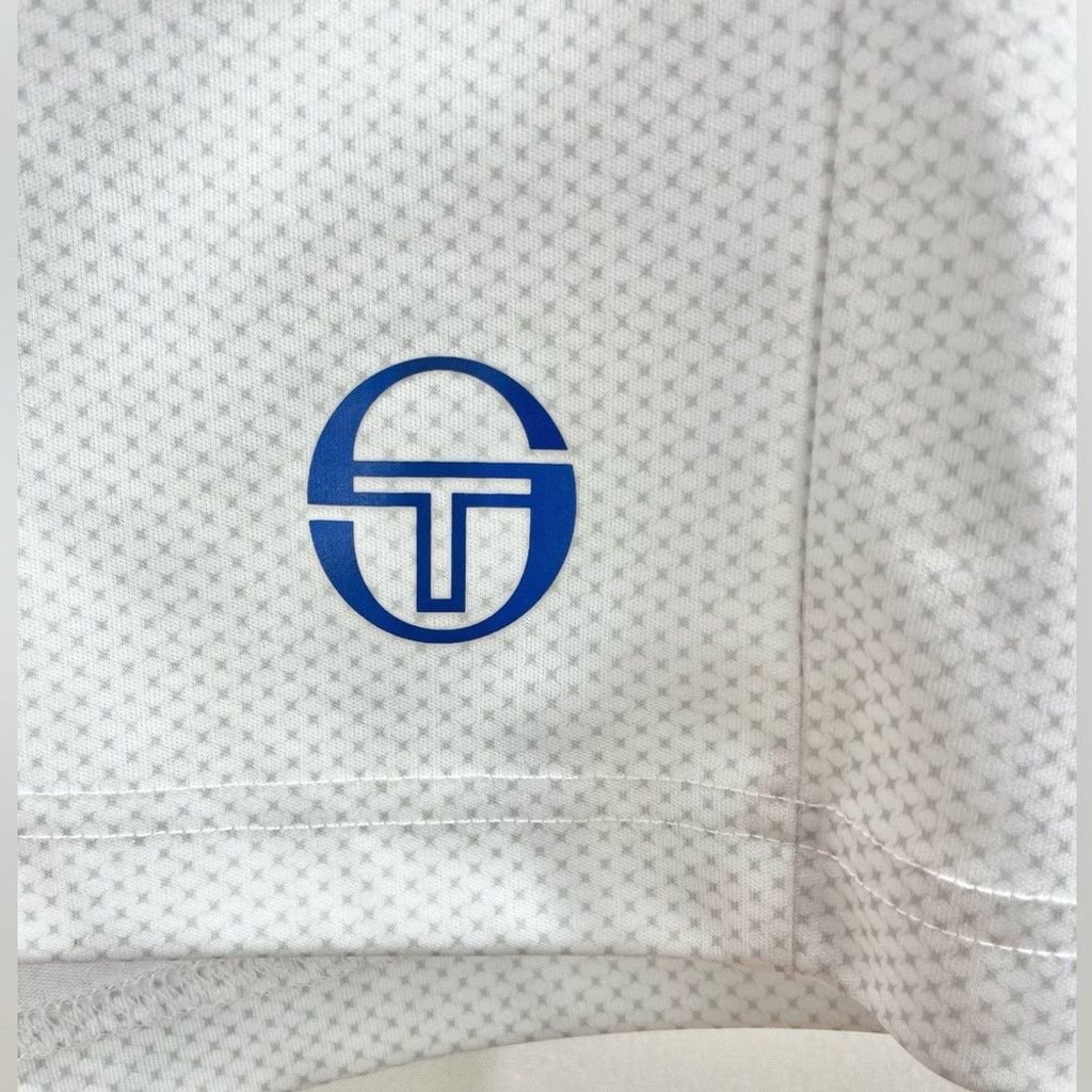 Sergio Tacchini Sergio Tacchini White Colorblock Athletic Tennis Shorts S Size US 29 - 4 Thumbnail