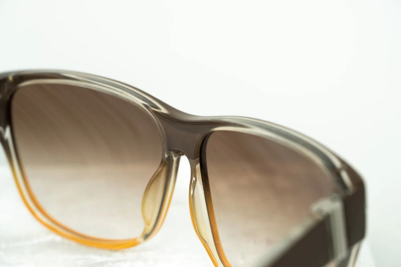 Yohji Yamamoto Yohji Yamamoto Sunglasses Square Brown Size ONE SIZE - 9 Thumbnail