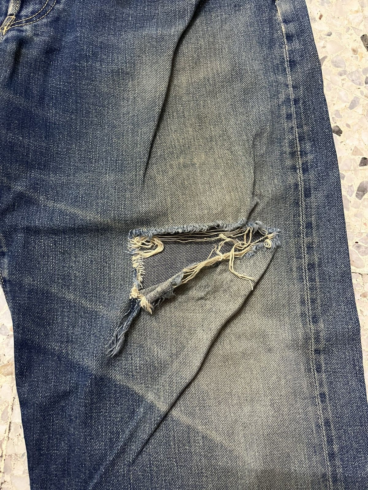 Vintage Vintage HR market redline selvedge distressed denim Size US 32 / EU 48 - 6 Thumbnail
