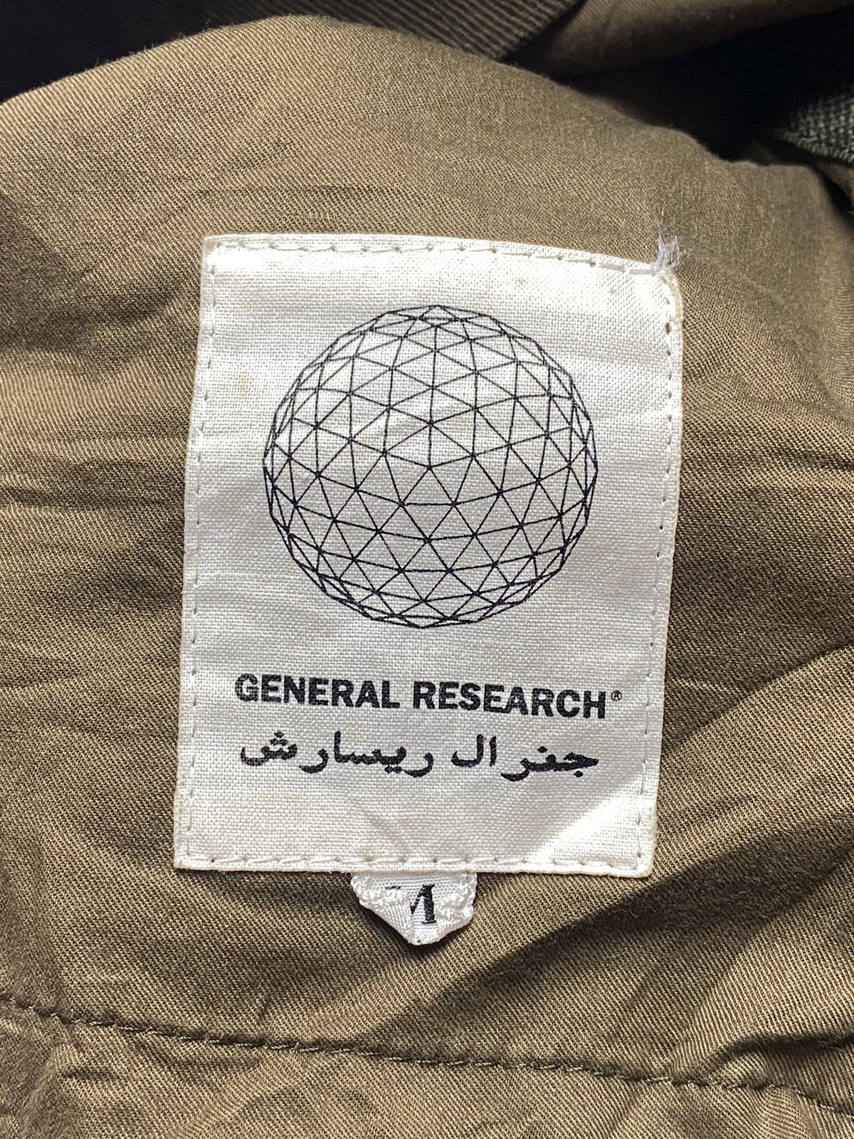 General Research F/W 2000 Arabic Label - 2 Way Hunting Jacket & Vest Size US L / EU 52-54 / 3 - 7 Thumbnail