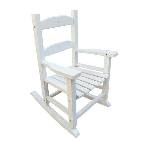 Designer × Homemade Children's rocking white chair- Indoor or Outdoor -Suitable Size US L / EU 52-54 / 3 - 2 Thumbnail