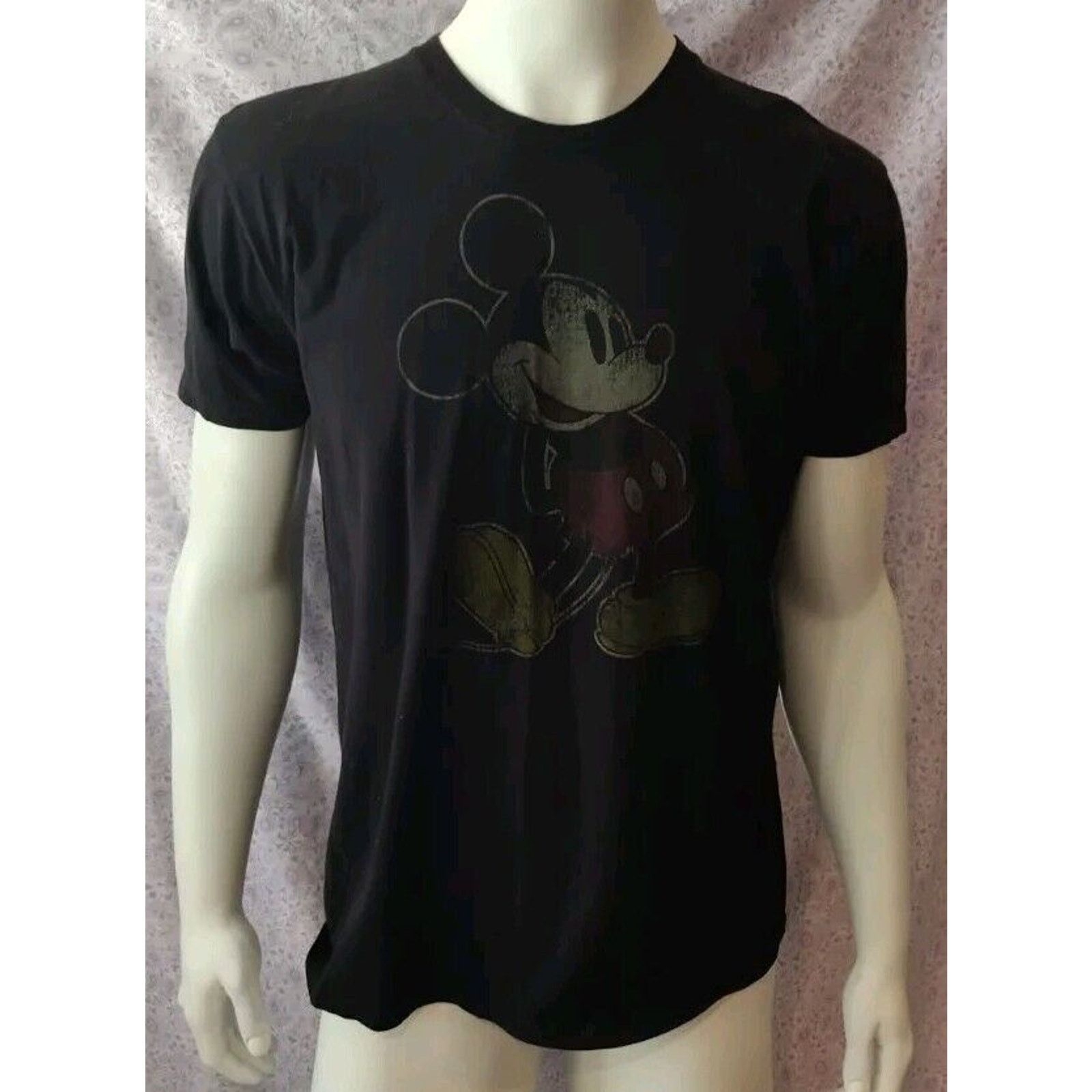 Disney NWOT !! Disney Parks Classic Mickey Mouse Black T-shirt Lrg Size US L / EU 52-54 / 3 - 1 Thumbnail
