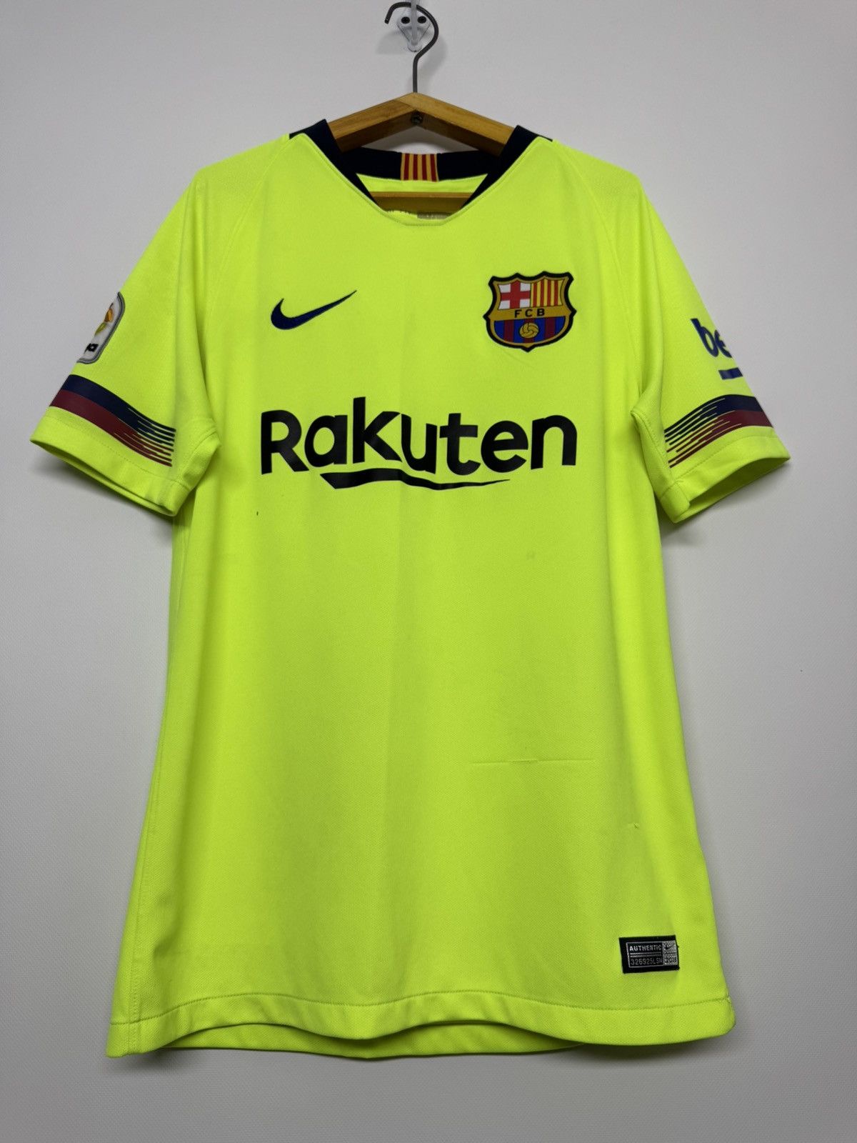Nike Vintage FC Barcelona 2018/19 Nike Soccer Jersey Blokcore Size US S / EU 44-46 / 1 - 1 Thumbnail