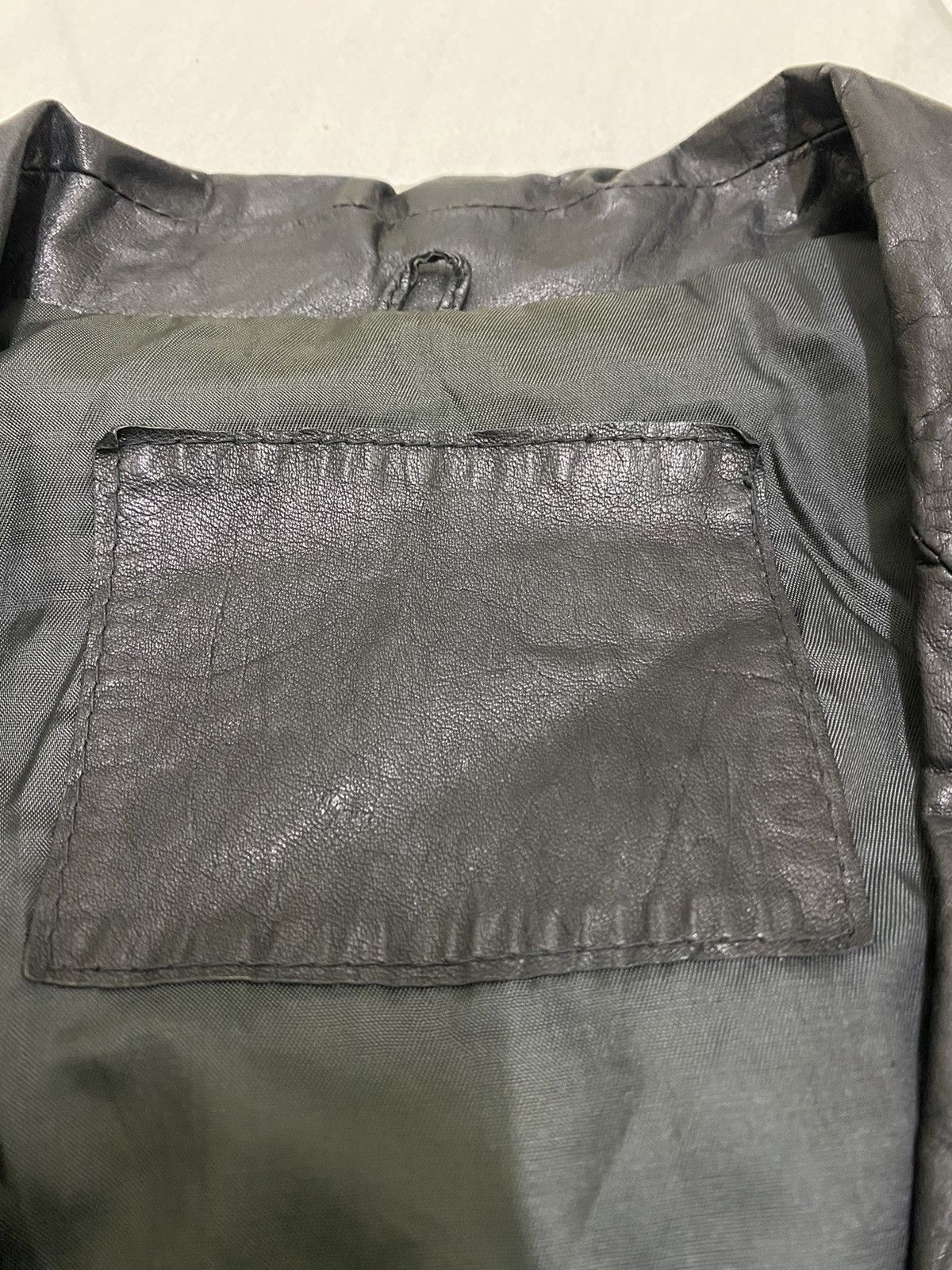 Designer × Japanese Brand × Vintage Vintage Leather Jacket early 90's Luxury Designers Size US M / EU 48-50 / 2 - 16 Thumbnail