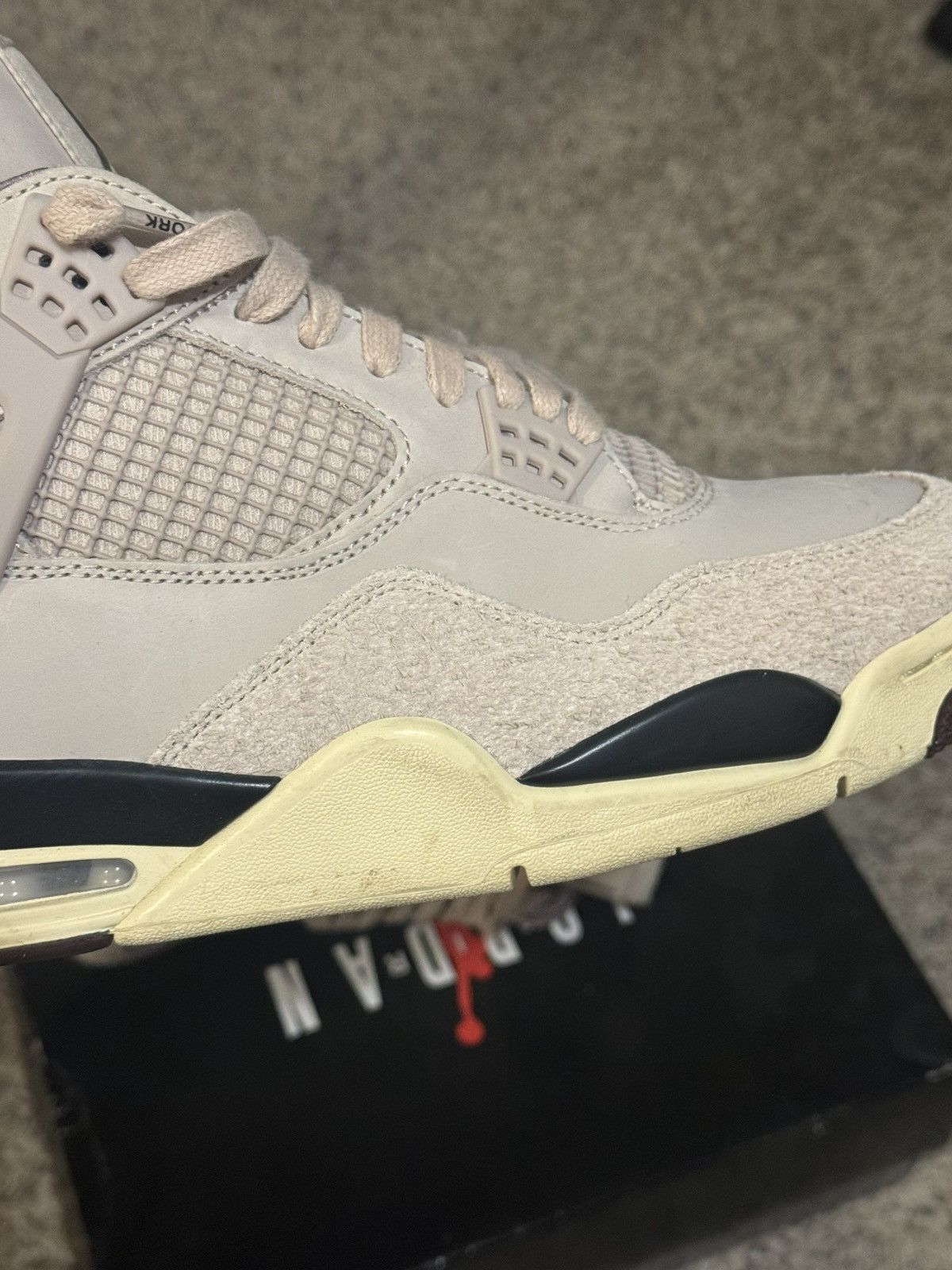 A Ma Maniere × Jordan Brand A Ma Maniere Jordan 4 Size US 12 / EU 45 - 5 Thumbnail