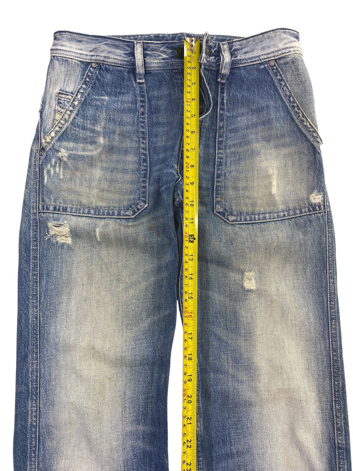 Diesel Diesel Brand Faded Wash Style Bush Pants Denim Size US 30 / EU 46 - 6 Thumbnail