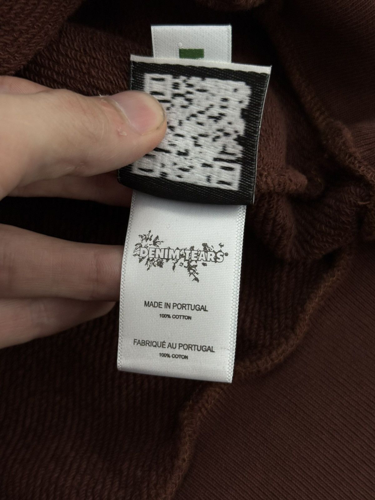 DENIM TEARS Denim Tears 2025 Brown Cotton Wreath Hoodie XS (NEW) Size US XS / EU 42 / 0 - 8 Thumbnail