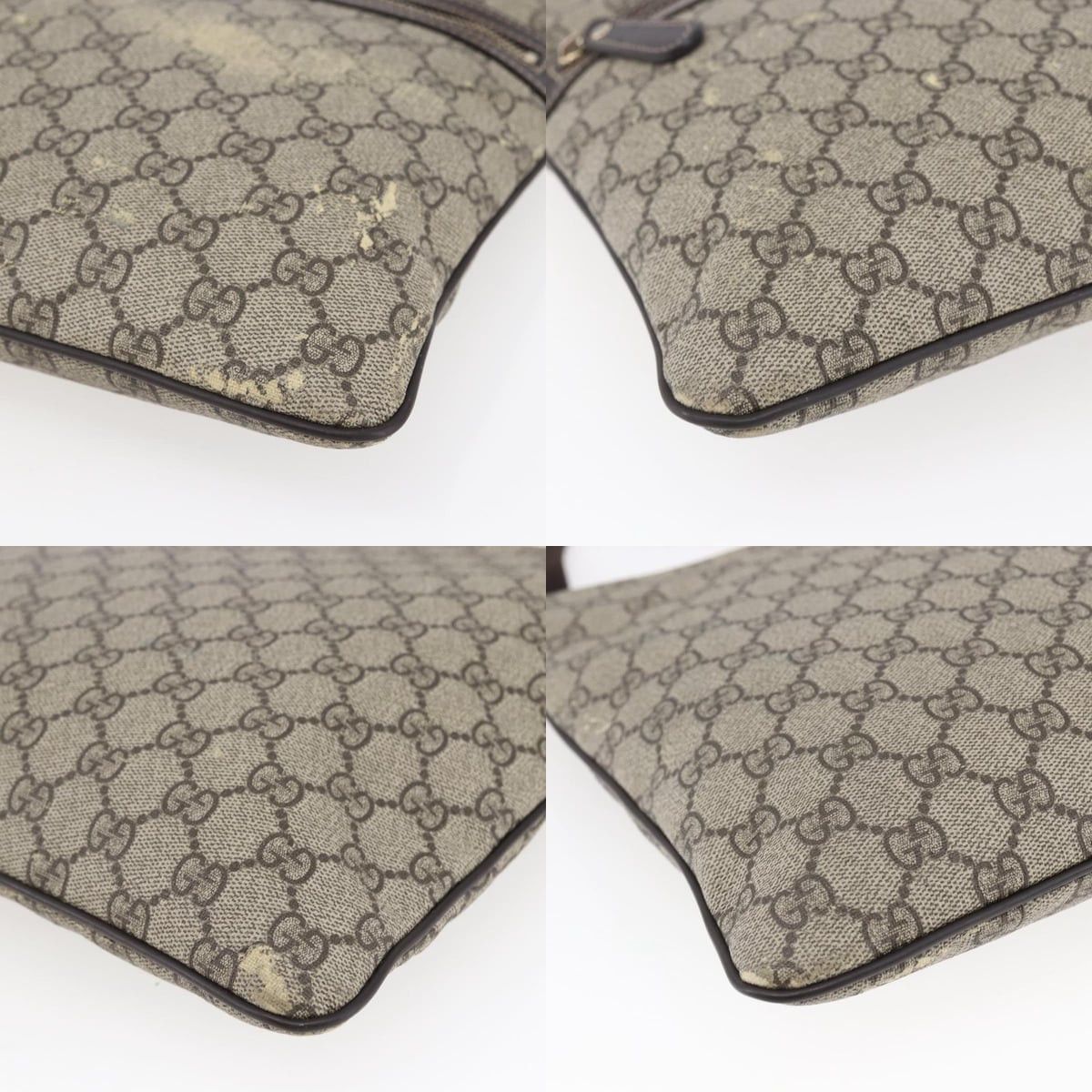 Gucci GUCCI GG Supreme Shoulder Bag Pvc Beige Gold Size ONE SIZE - 10 Thumbnail