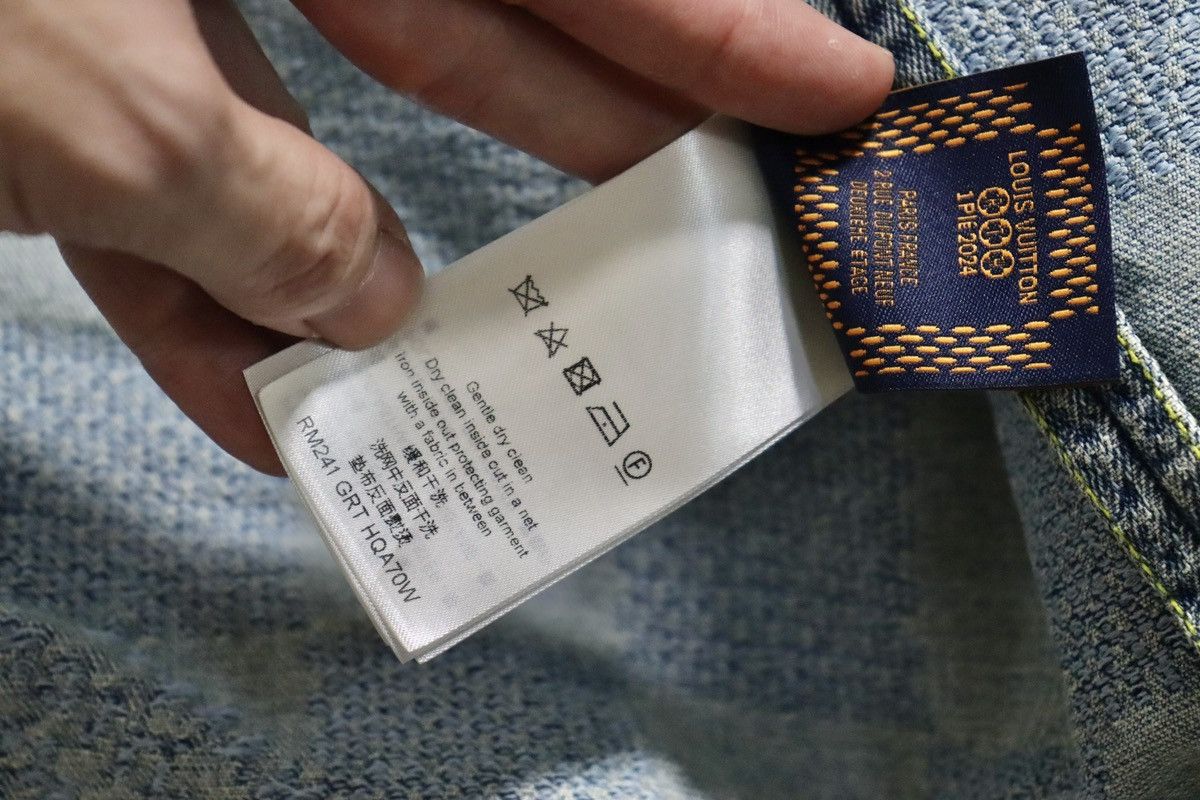 Louis Vuitton lv Louis Vuitton 24ss Denim Jacket size50 Size US M / EU 48-50 / 2 - 10 Thumbnail