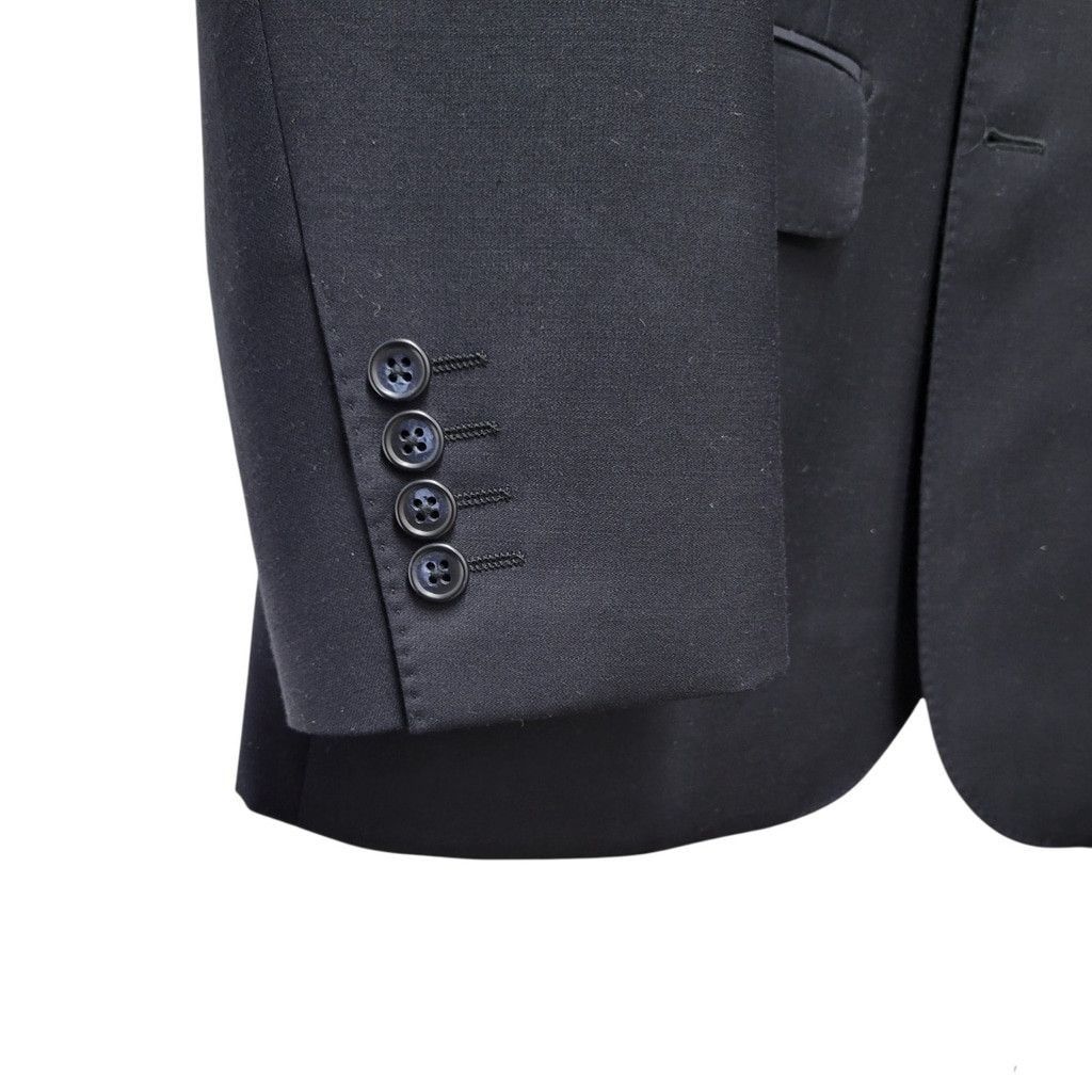 Other GARIANI Dallas Menswear Custom Side-Vent 2-Button Navy 44R Size 44R - 10 Thumbnail