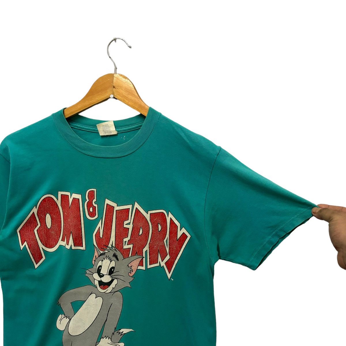 Cartoon Network × If Six Was Nine × Vintage Vintage Tom & Jerry Cartoon 90’s Childhood Tshirt Size US M / EU 48-50 / 2 - 5 Thumbnail