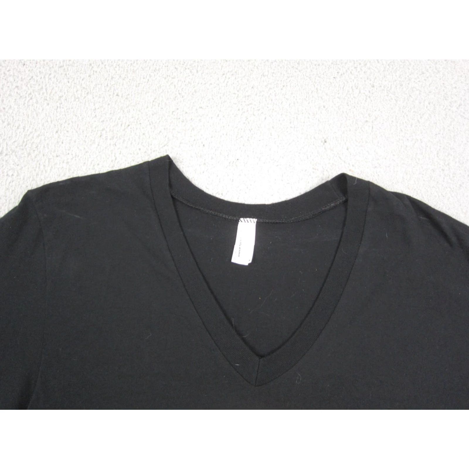American Apparel American Apparel Shirt Womens Small Black V-Neck Marilyn Monroe 90s Classic Casual Tee Women Girls Mens? Size S / US 4 / IT 40 - 5 Thumbnail