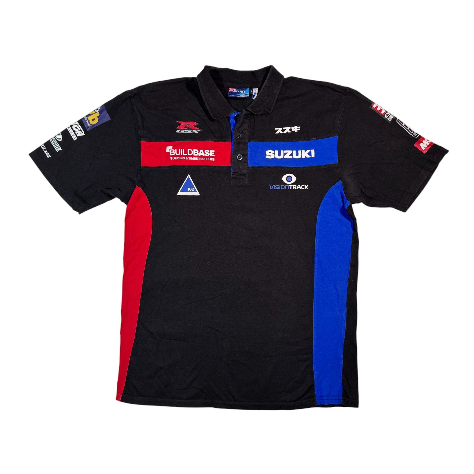 Other Suzuki Team BuildBase Polo T-shirt Size US XL / EU 56 / 4 - 1 Thumbnail