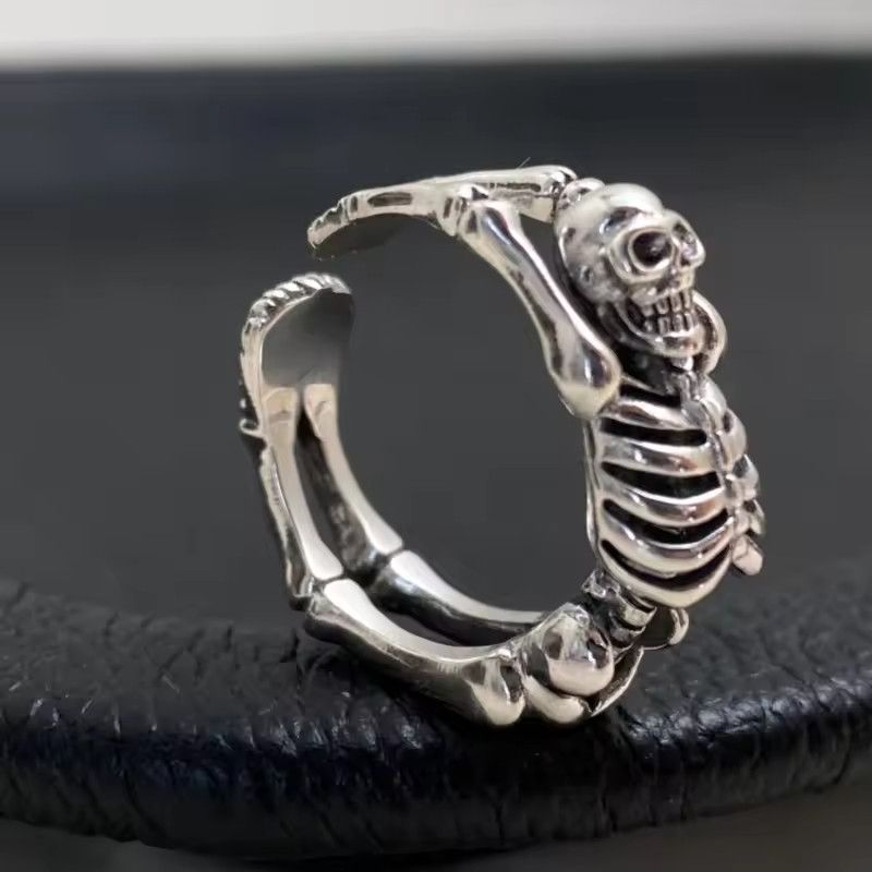 Jewelry Big Ring Finger Unique Open Ring Size ONE SIZE - 1 Thumbnail
