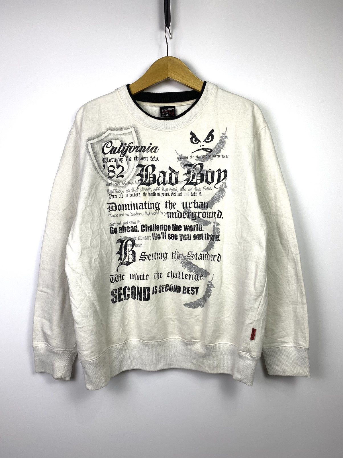 If Six Was Nine × Japanese Brand × Le Grande Bleu (L.G.B.) badboy sweatshirt poem style Size US L / EU 52-54 / 3 - 7 Thumbnail