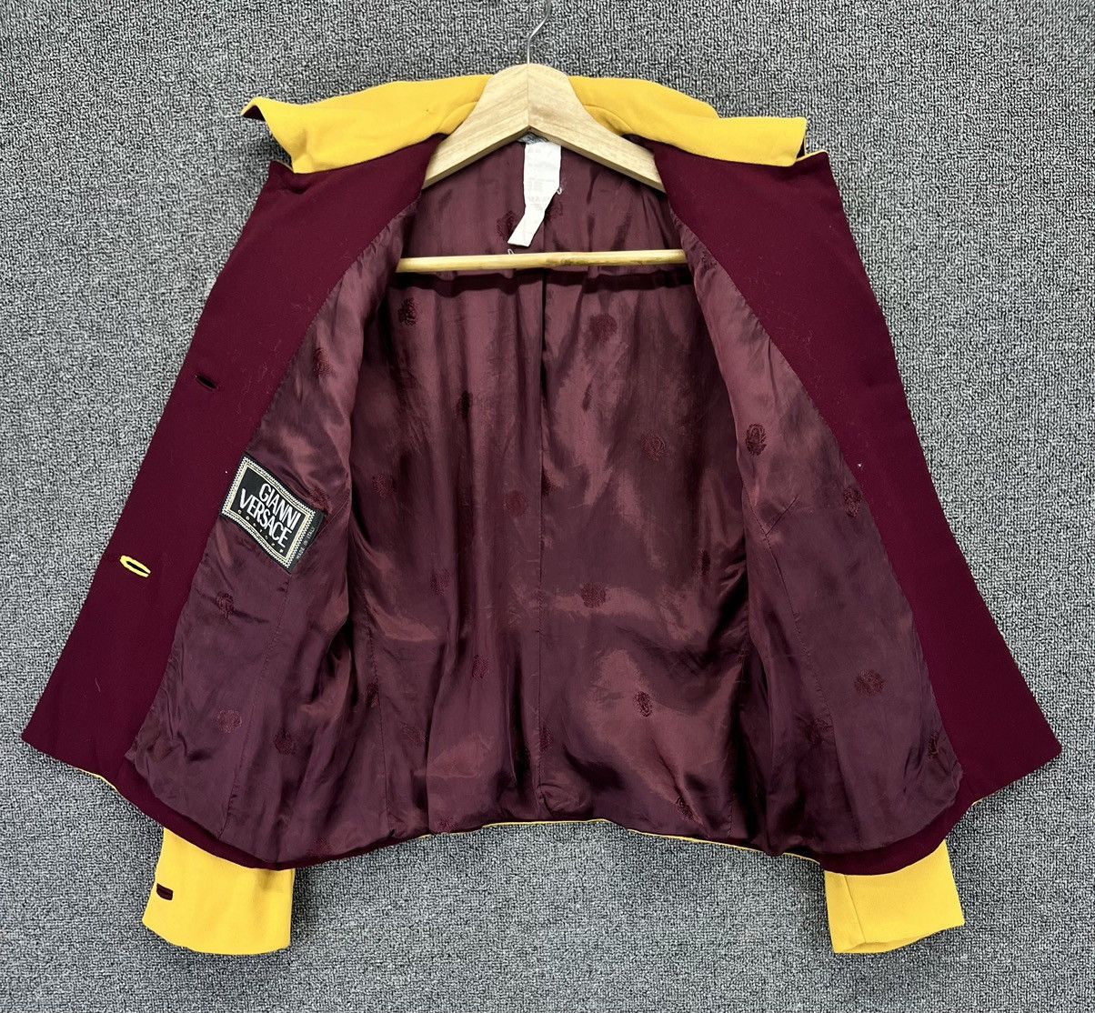 Versace Vintage Gianni Versace Wool Cardigan Coat Jacket Size S / US 4 / IT 40 - 7 Thumbnail