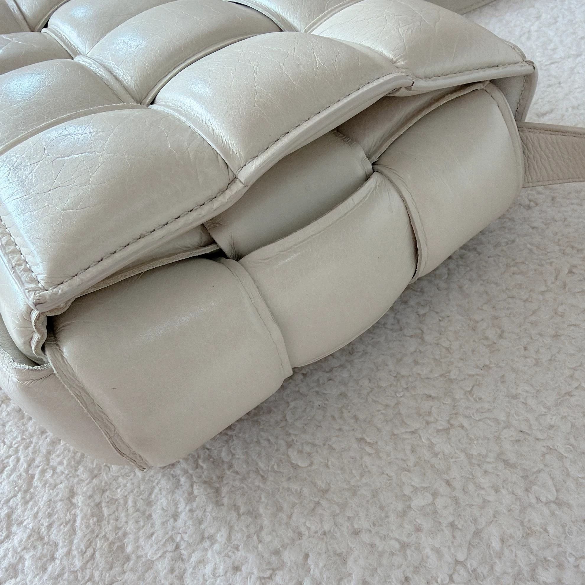 Bottega Veneta BV Padded Cassette White Intrecciato Calfskin 15 Size ONE SIZE - 8 Thumbnail