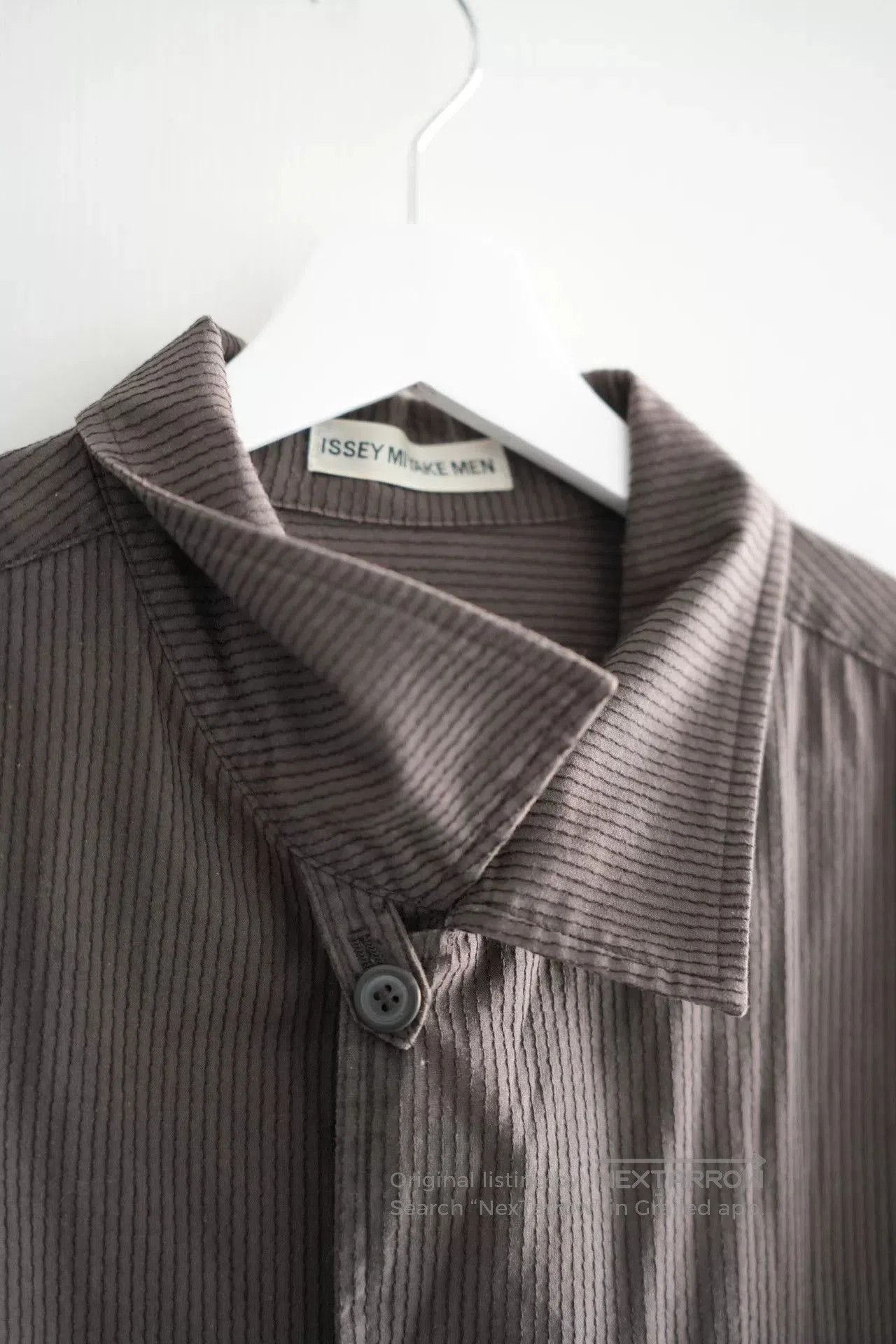 Other Issey Miyake Men Vintage Striped Jacket. Size US XL / EU 56 / 4 - 4 Thumbnail