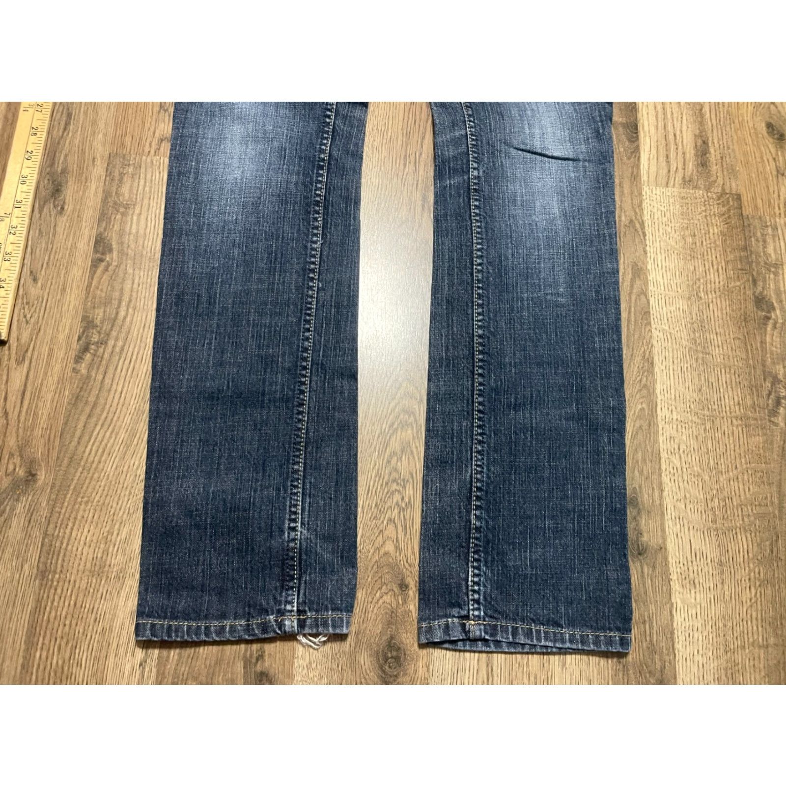 Empyre Empyre Jeans, Women's Size 30, Blue, Denim, Raven, Skinny Jeans, Regular, Inseam 29.5 in, 30, Solid, Jeans, Women, Fall, Spring, Summer, 29.5in, Blue Size 30" / US 8 / IT 44 - 3 Thumbnail