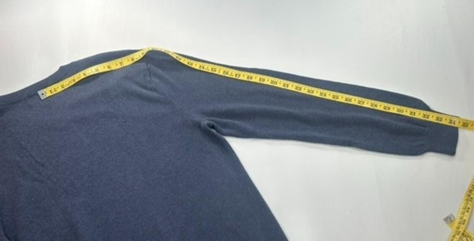 Banana Republic Banana Republic 100% Cotton V-Neck Argyle Sweater Blue Men M Size US M / EU 48-50 / 2 - 5 Thumbnail